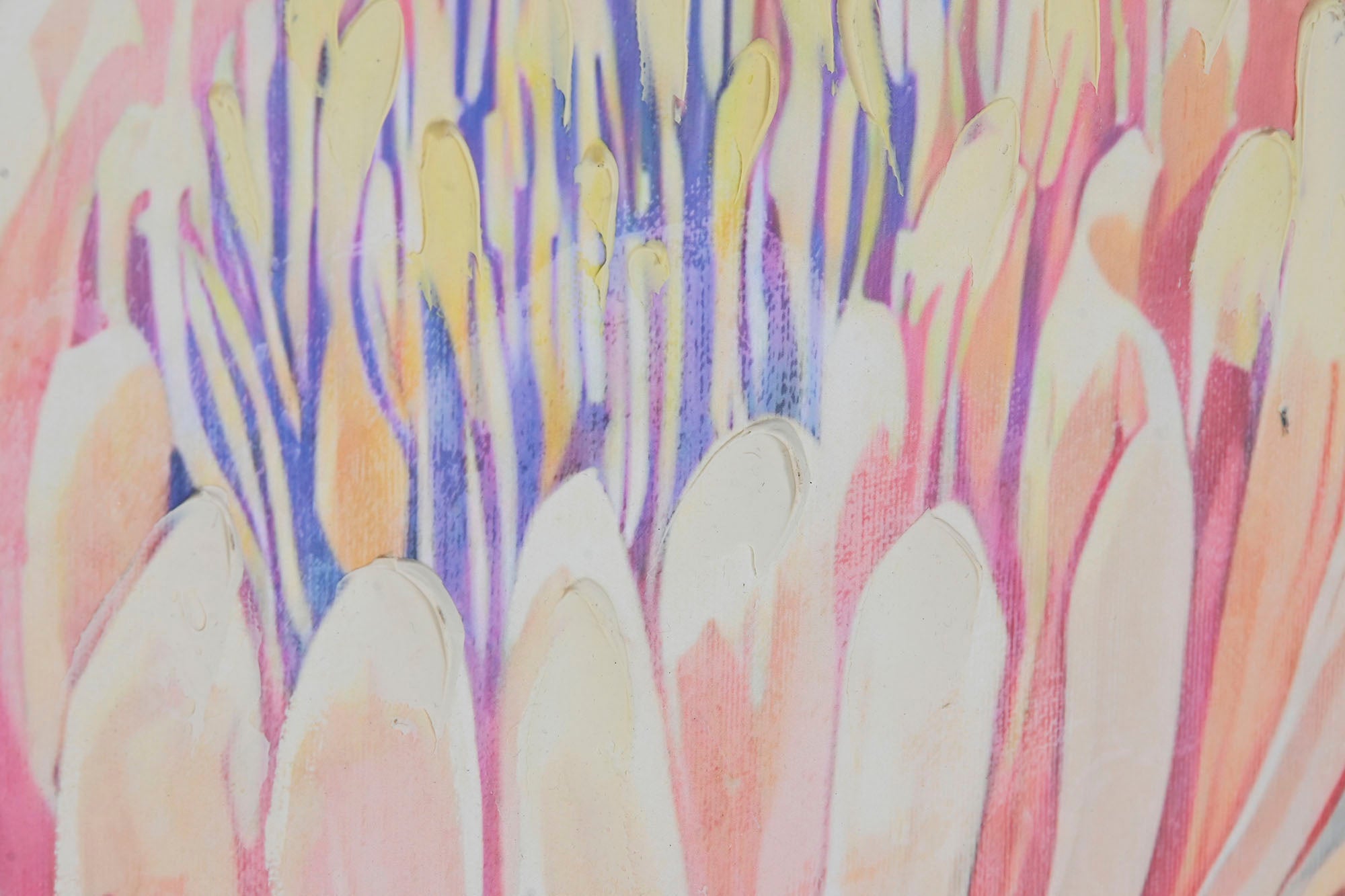 Cuadro Lienzo Ps 75X4X100 Flores 2 Surt.