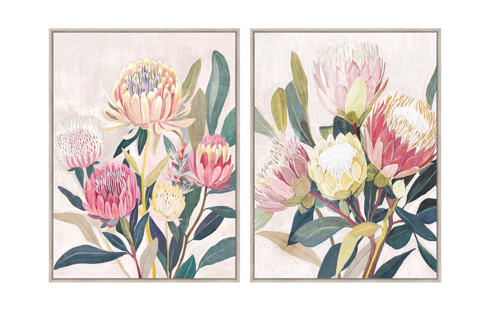 Cuadro Lienzo Ps 75X4X100 Flores 2 Surt.