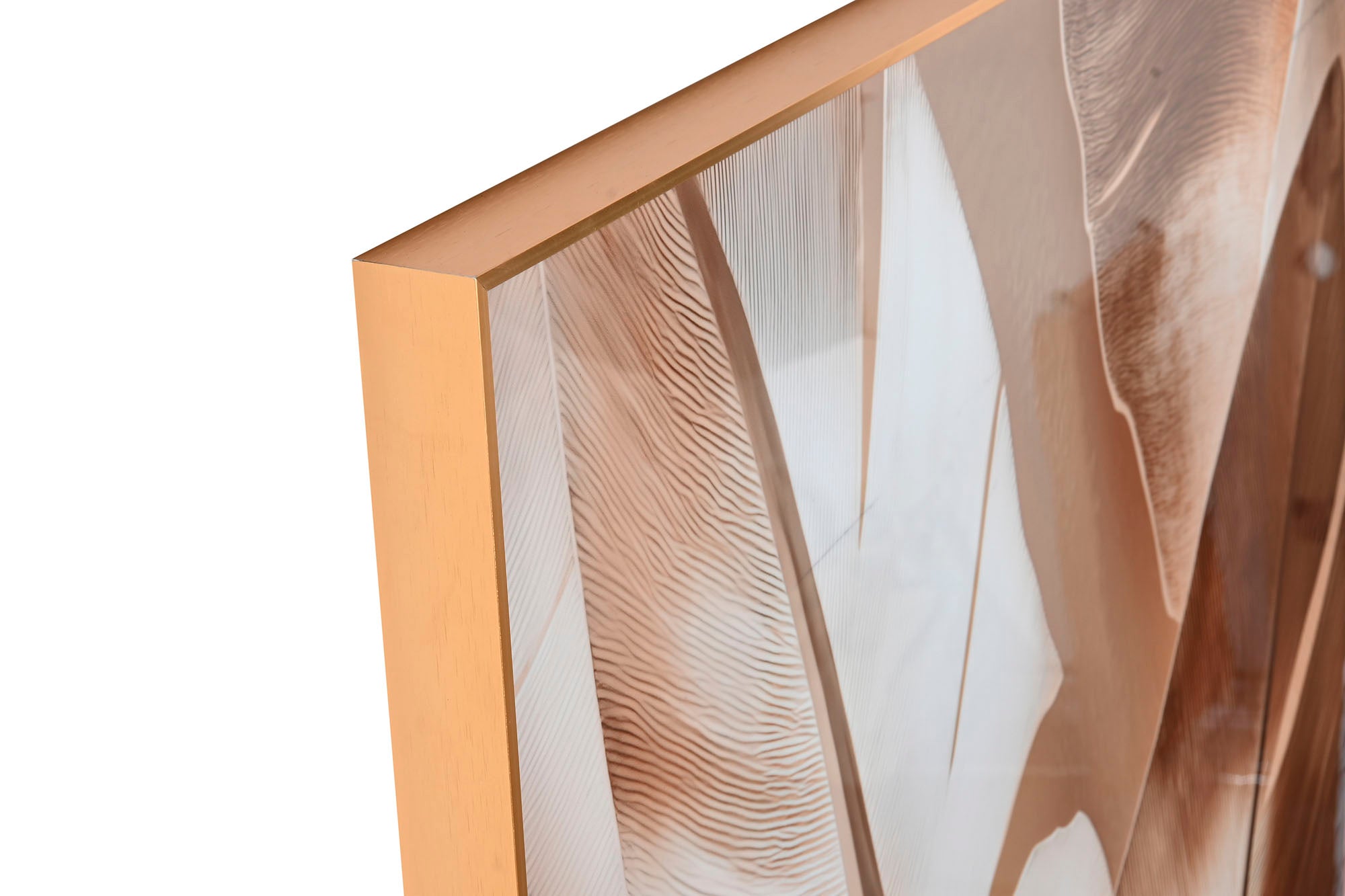 Cuadro Aluminio 80X3,5X160 Hojas Palmera 2 Surt.