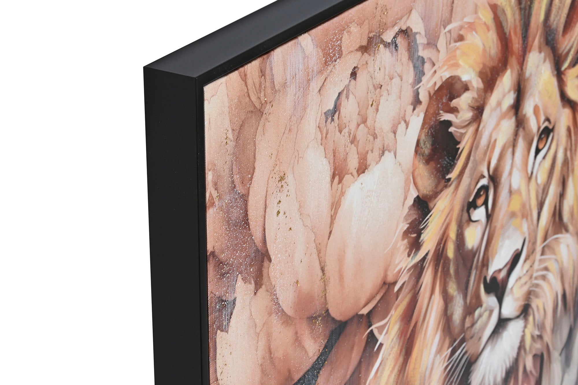 Cuadro Lienzo Mdf 102X4X102 Leon Elefante 2 Surt.