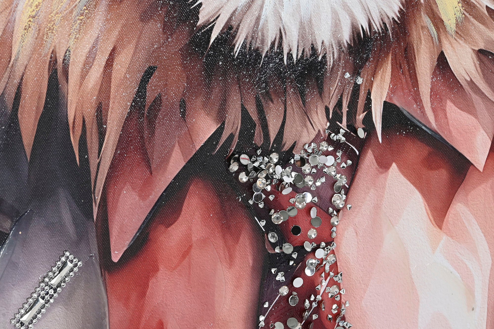 Cuadro Lienzo Mdf 102X4X102 Leon Elefante 2 Surt.