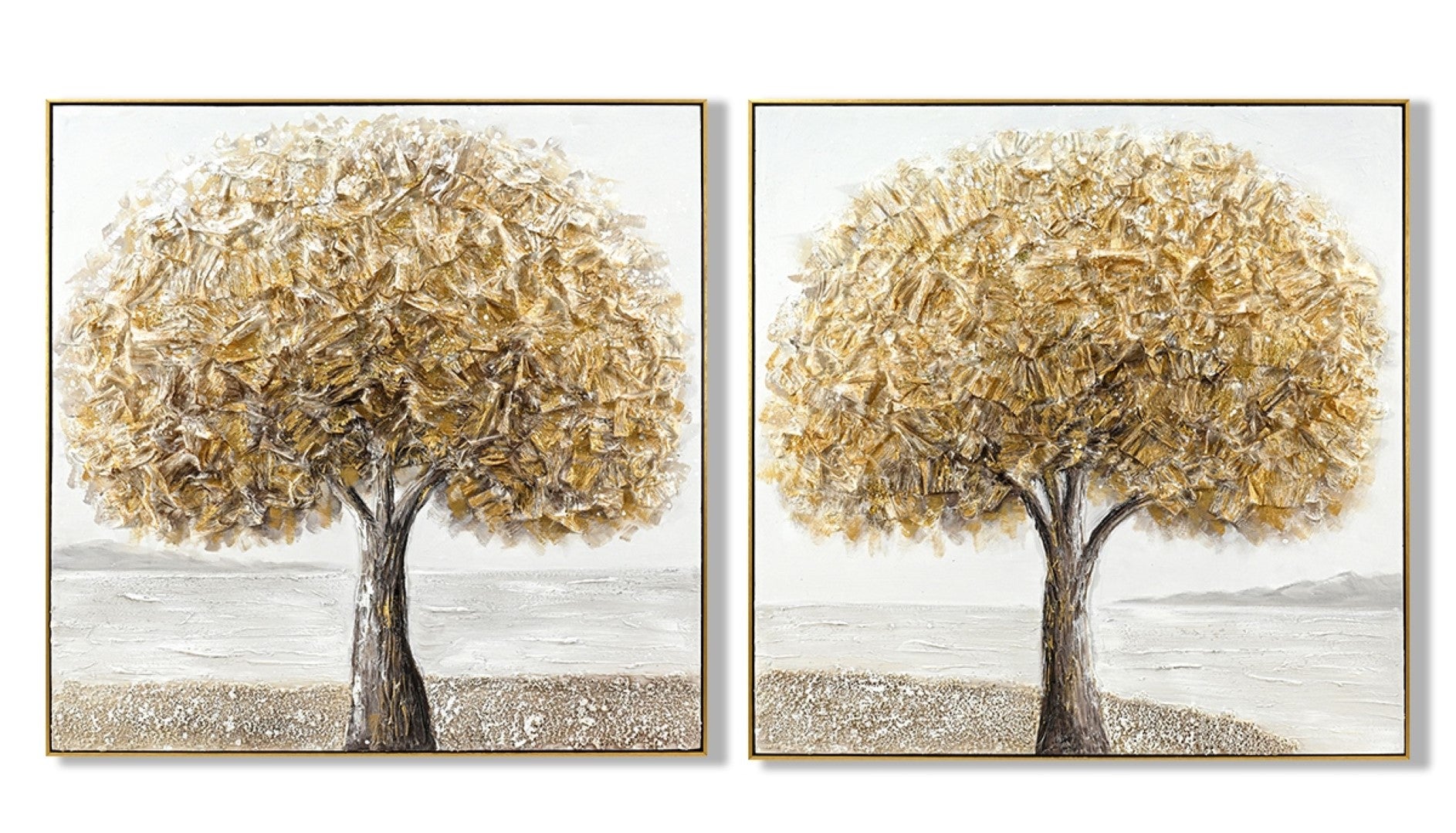 Cuadro Lienzo Mdf 102X4,5X102 Arbol 2 Surt.