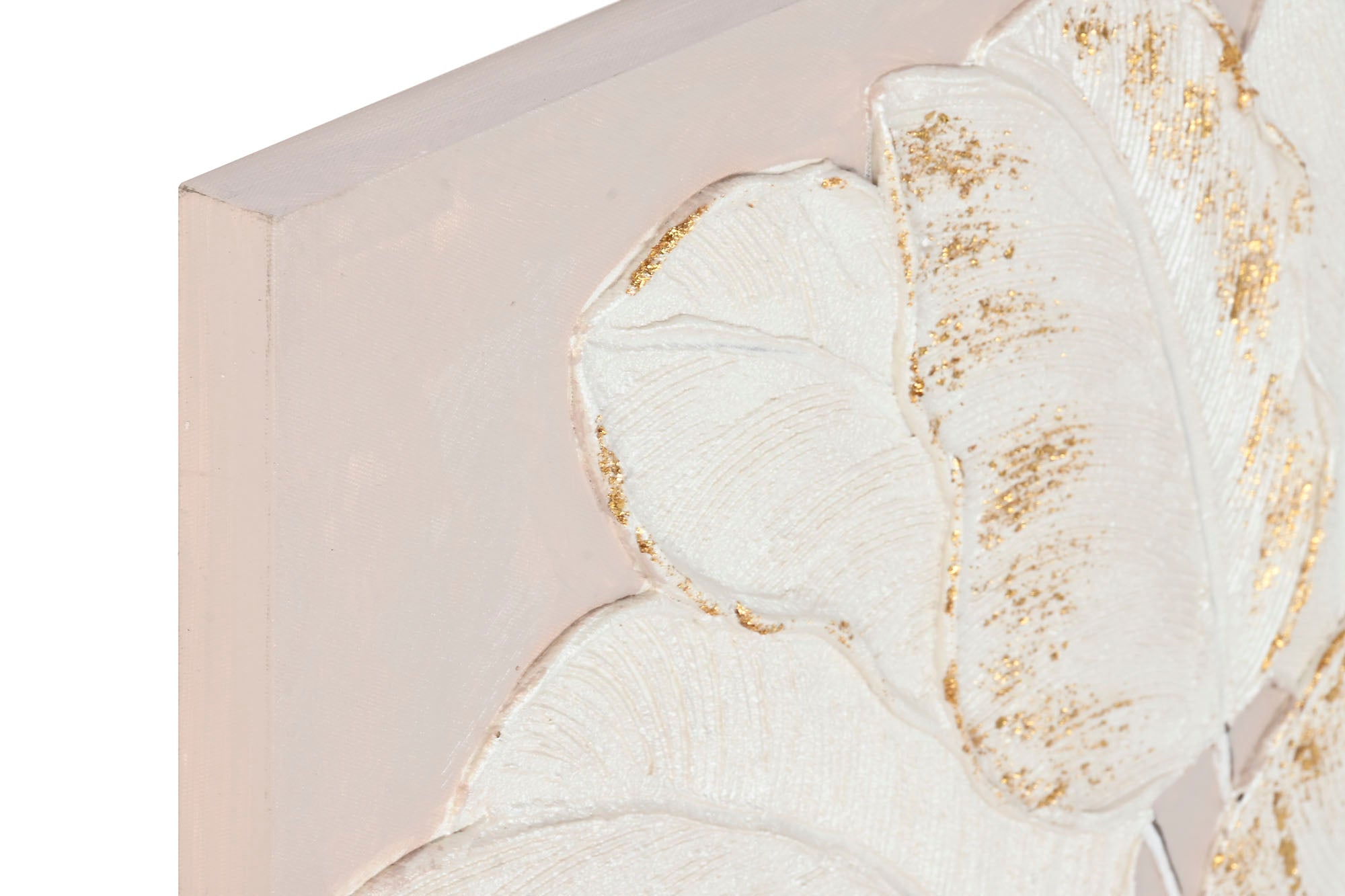 Cuadro Lienzo Mdf 90X3X60 Hojas Palmera 2 Surt.