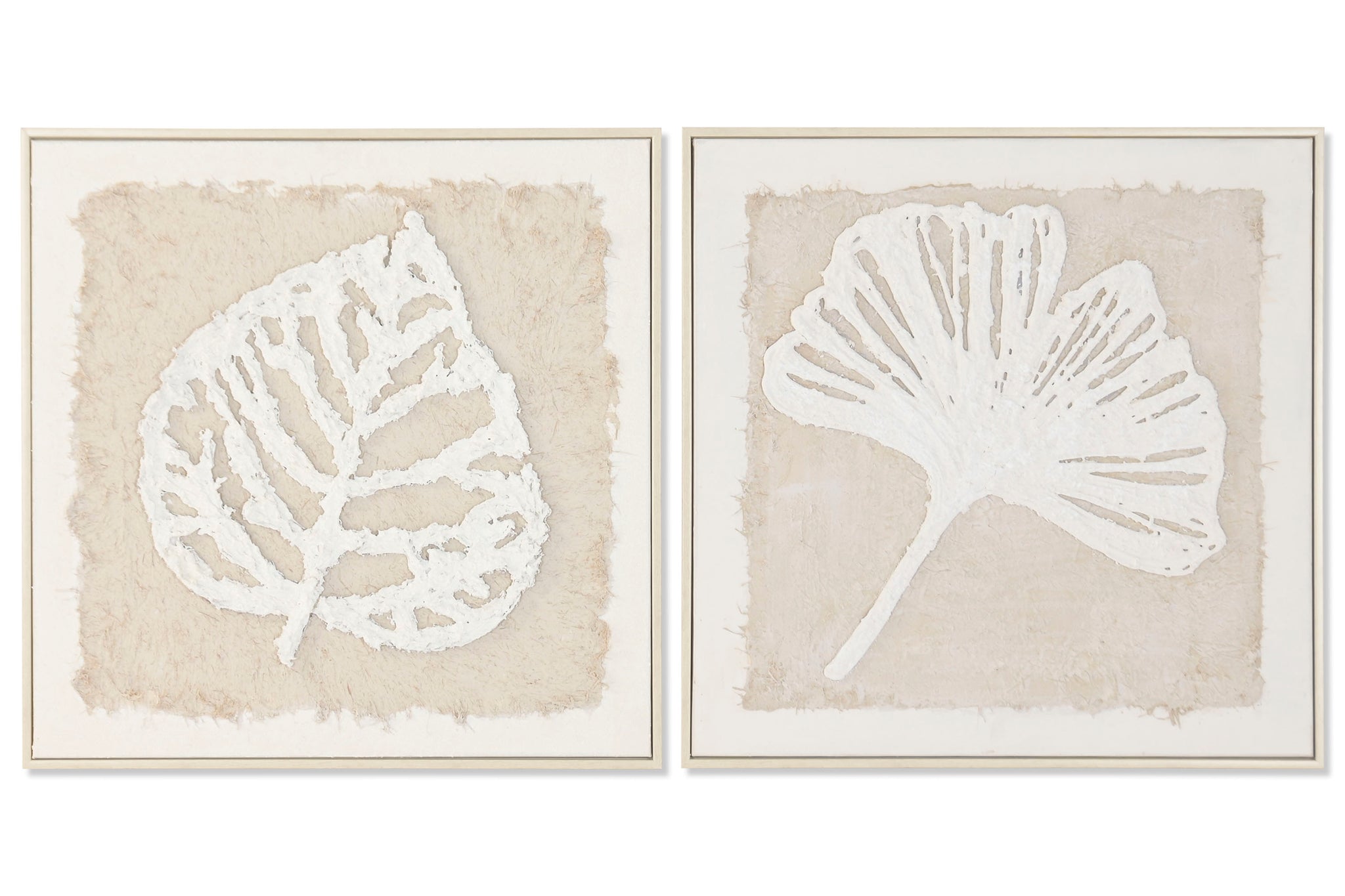 Cuadro Lienzo Ps 62,5X3,5X62,5 Hoja 2 Surt.