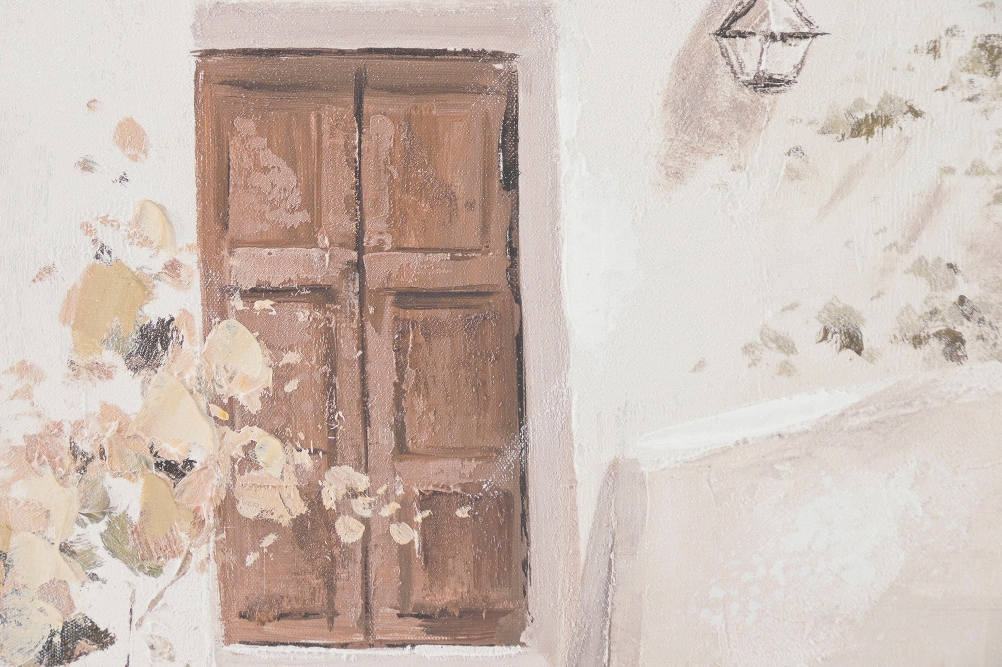 Cuadro Lienzo Mdf 60X3,5X90 Pueblo 2 Surt.