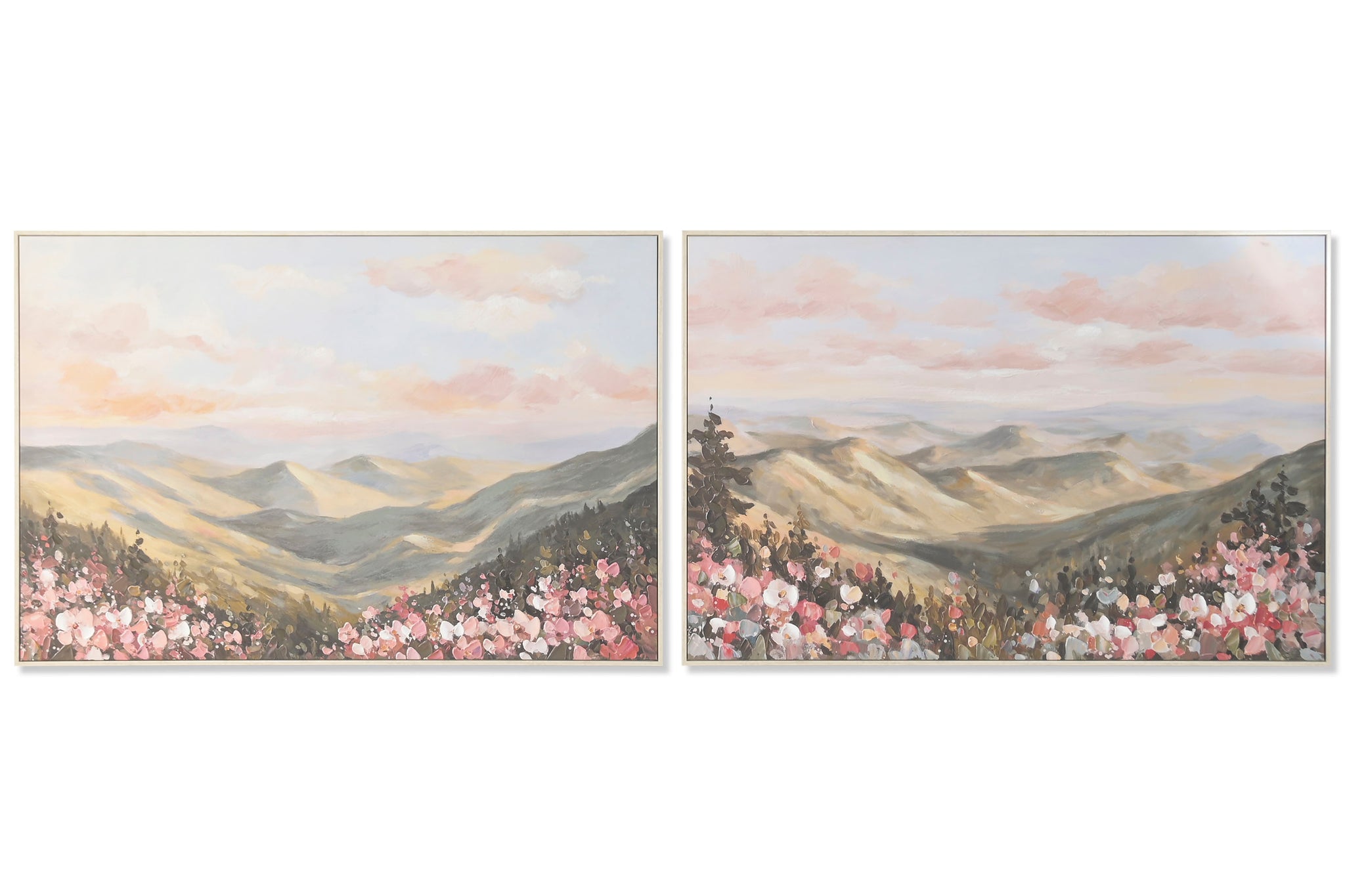 Cuadro Lienzo Mdf 122,5X3,5X82,5 Montañas 2 Surt.