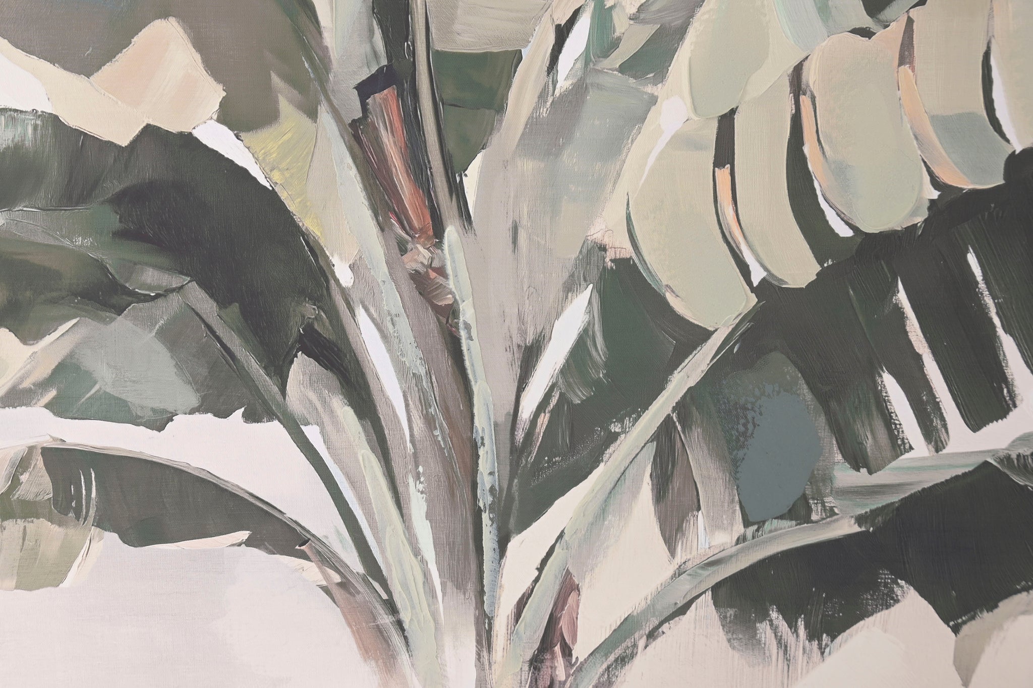 Cuadro Lienzo Ps 122,5X3,5X82,5 Palmera 2 Surt.