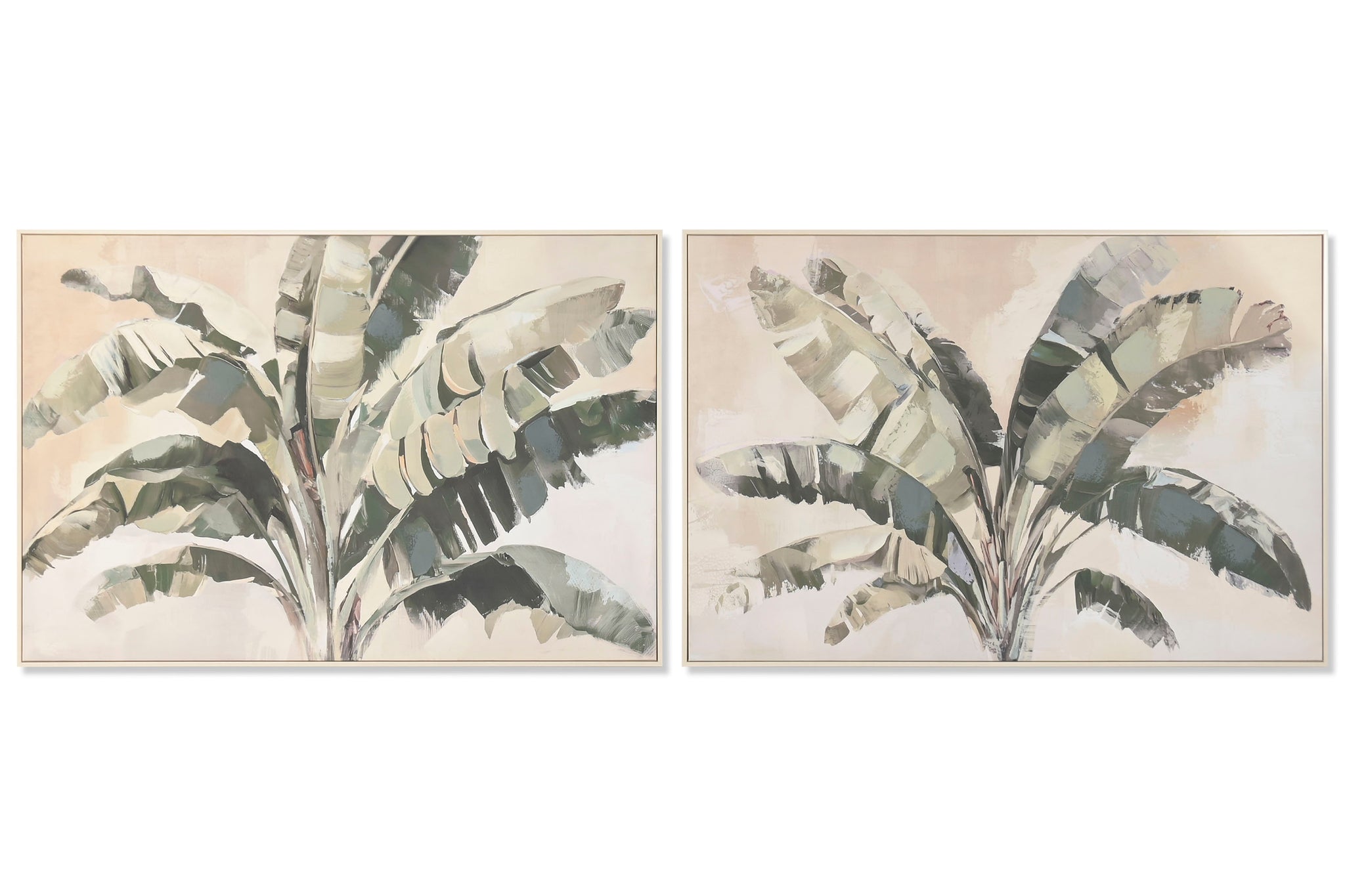 Cuadro Lienzo Ps 122,5X3,5X82,5 Palmera 2 Surt.