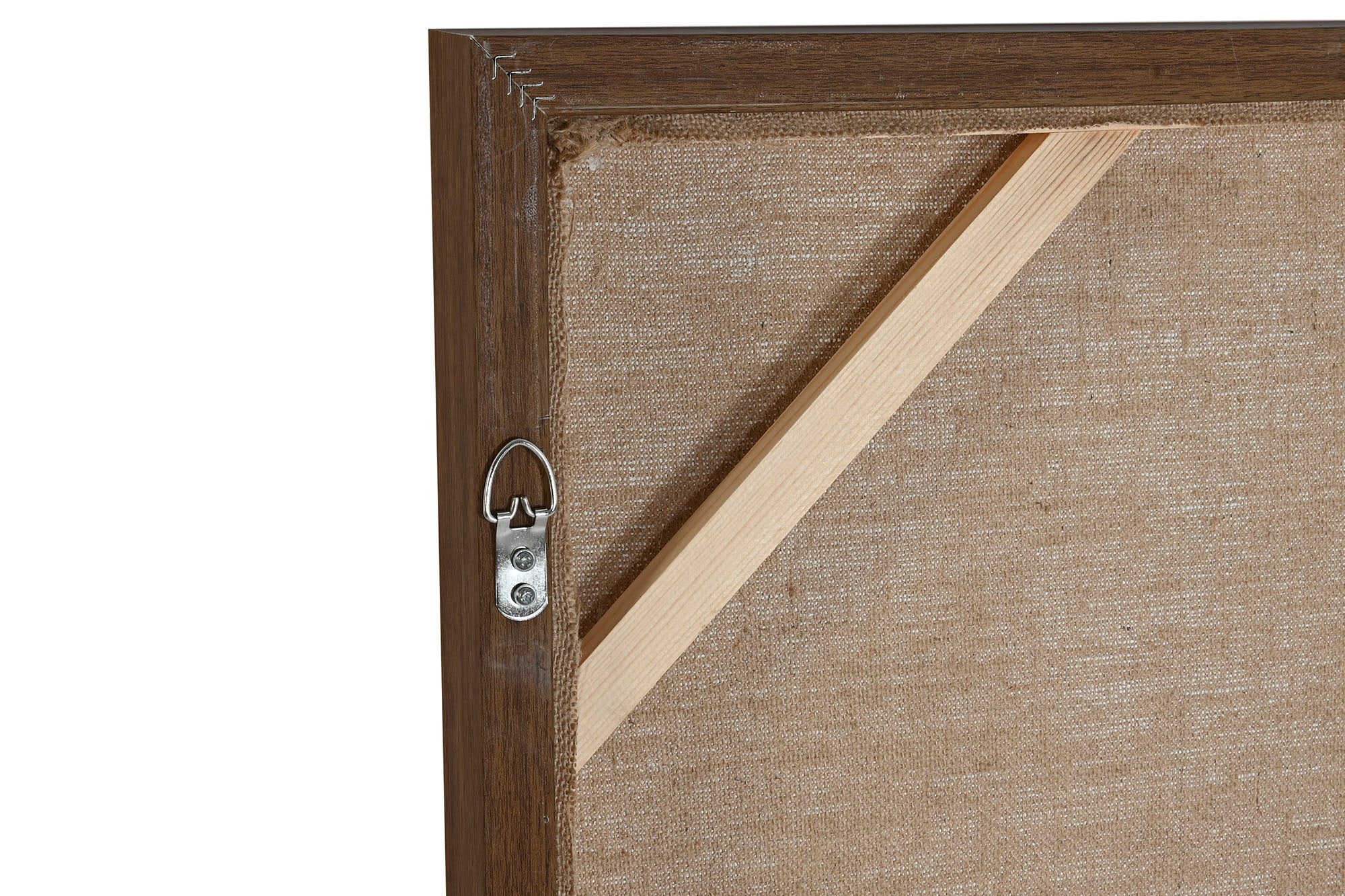 Cuadro Set 3 Yute Ps 180X4X120 Palmeras