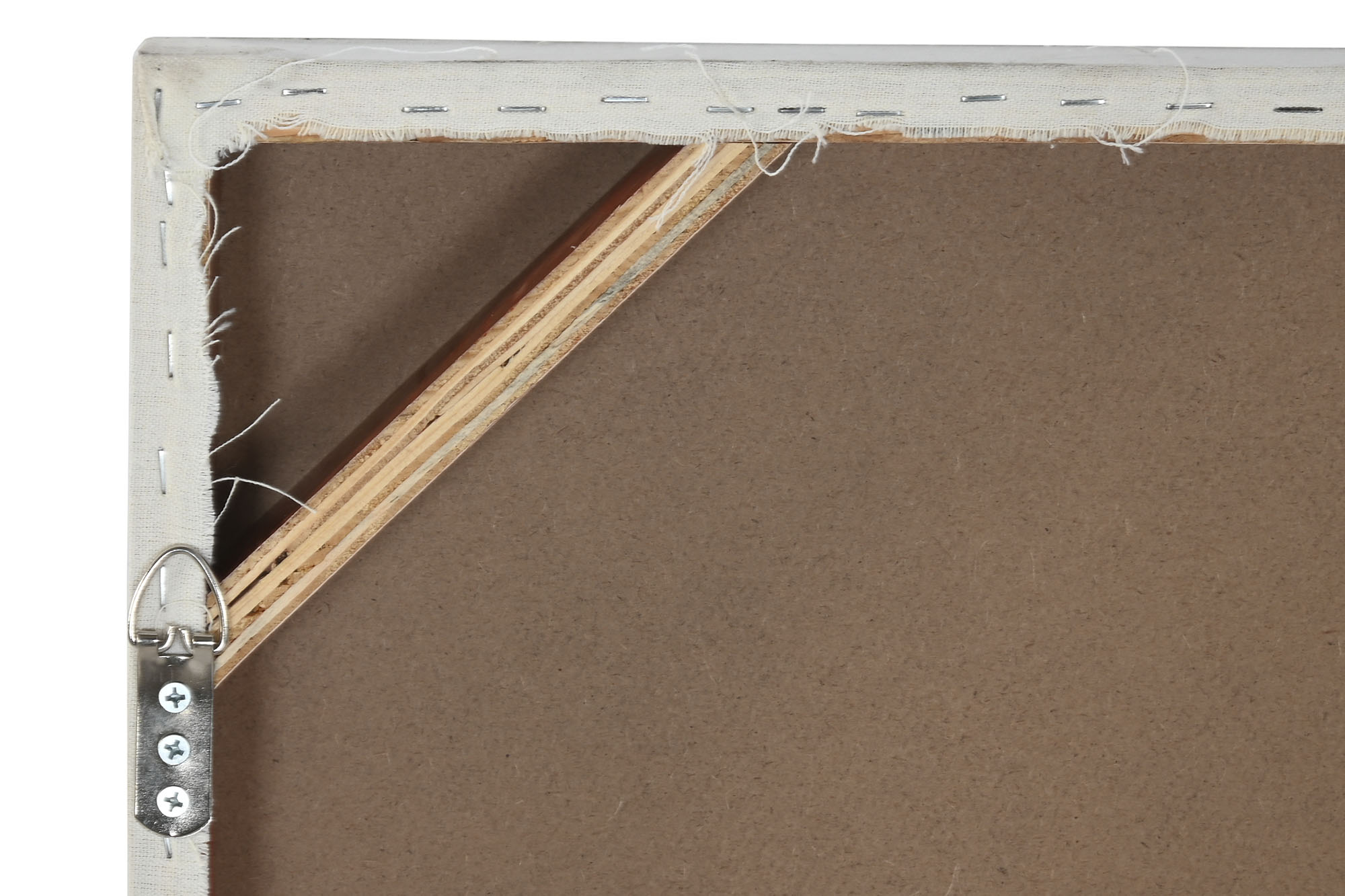 Cuadro Lienzo Papel Mache 120X7X120 Flor 3D Blanco