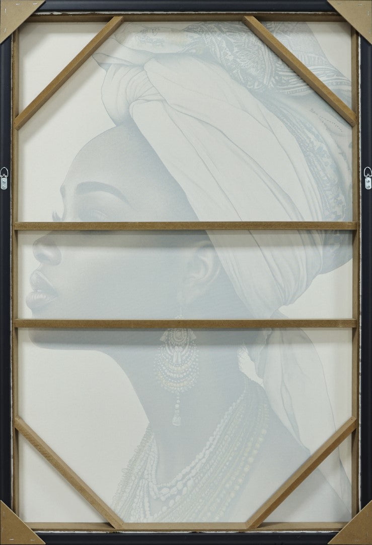 Cuadro Velvet Ps 83X4X123 Africana 2 Surt.