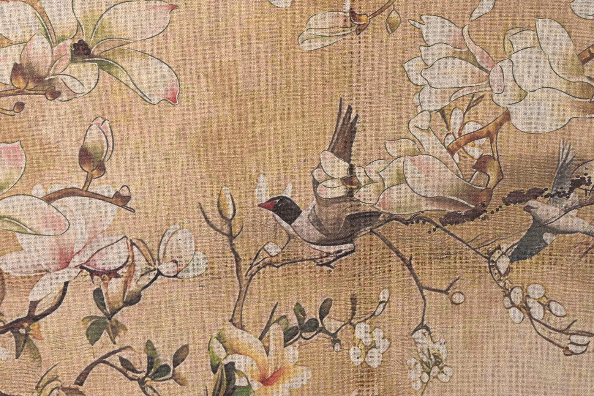 Cuadro Lino Abeto 120X3,5X80 Flores Cerezo 2 Surt.