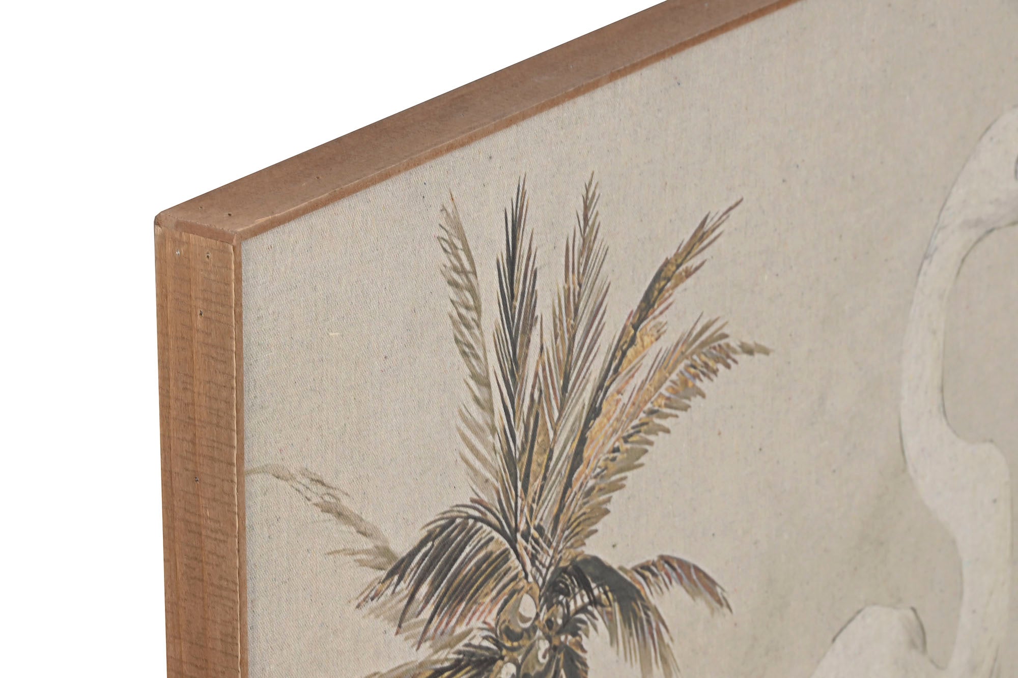 Cuadro Lino Abeto 120X3,5X80 Garzas 2 Surt.