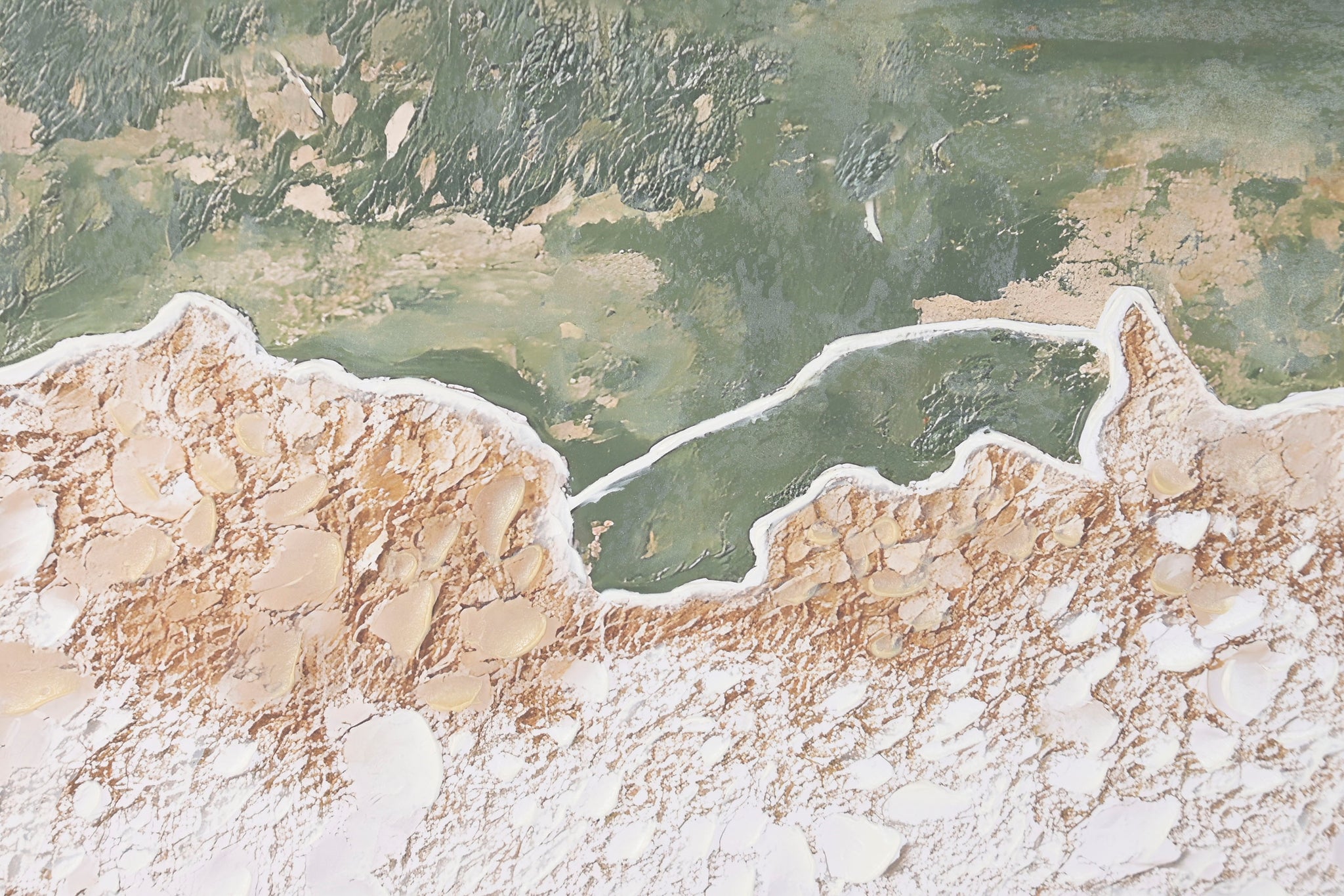 Cuadro Lienzo 183X4X123 Tecnica Mixta Marco Madera