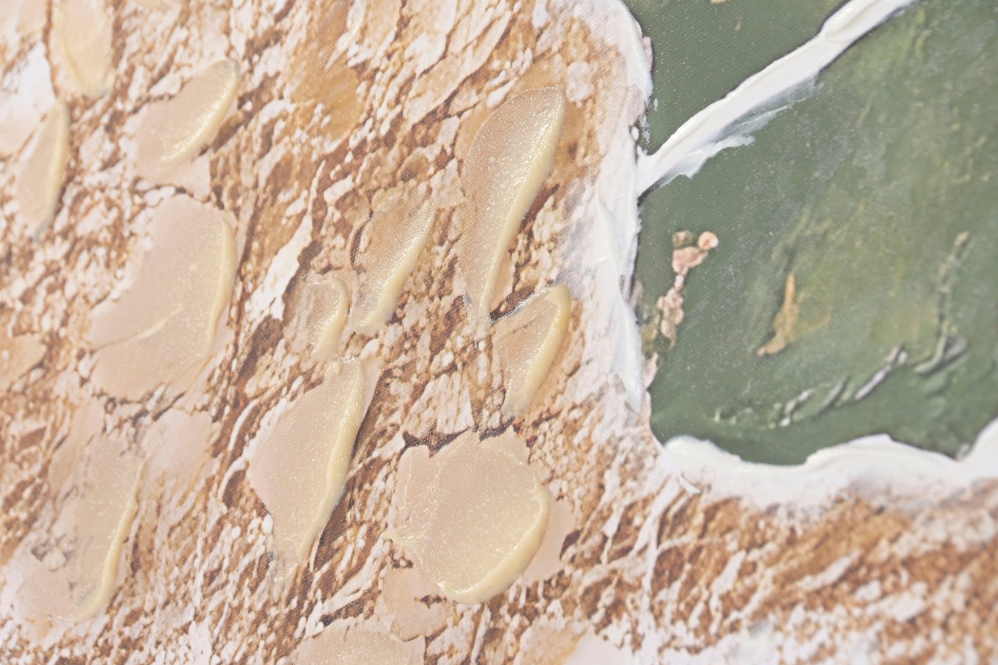 Cuadro Lienzo 183X4X123 Tecnica Mixta Marco Madera