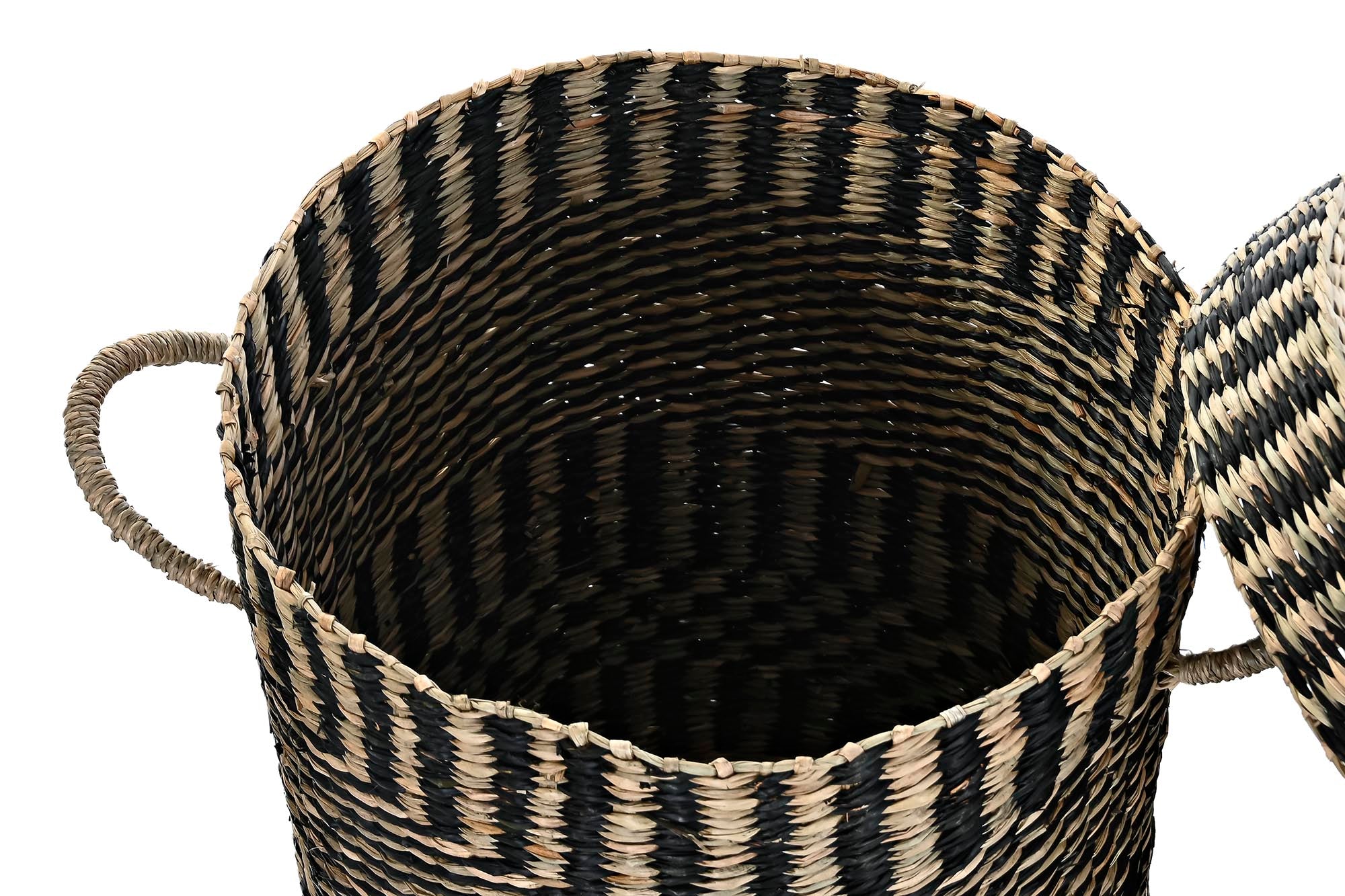 Cesta Set 3 Fibra 45X45X56 Natural