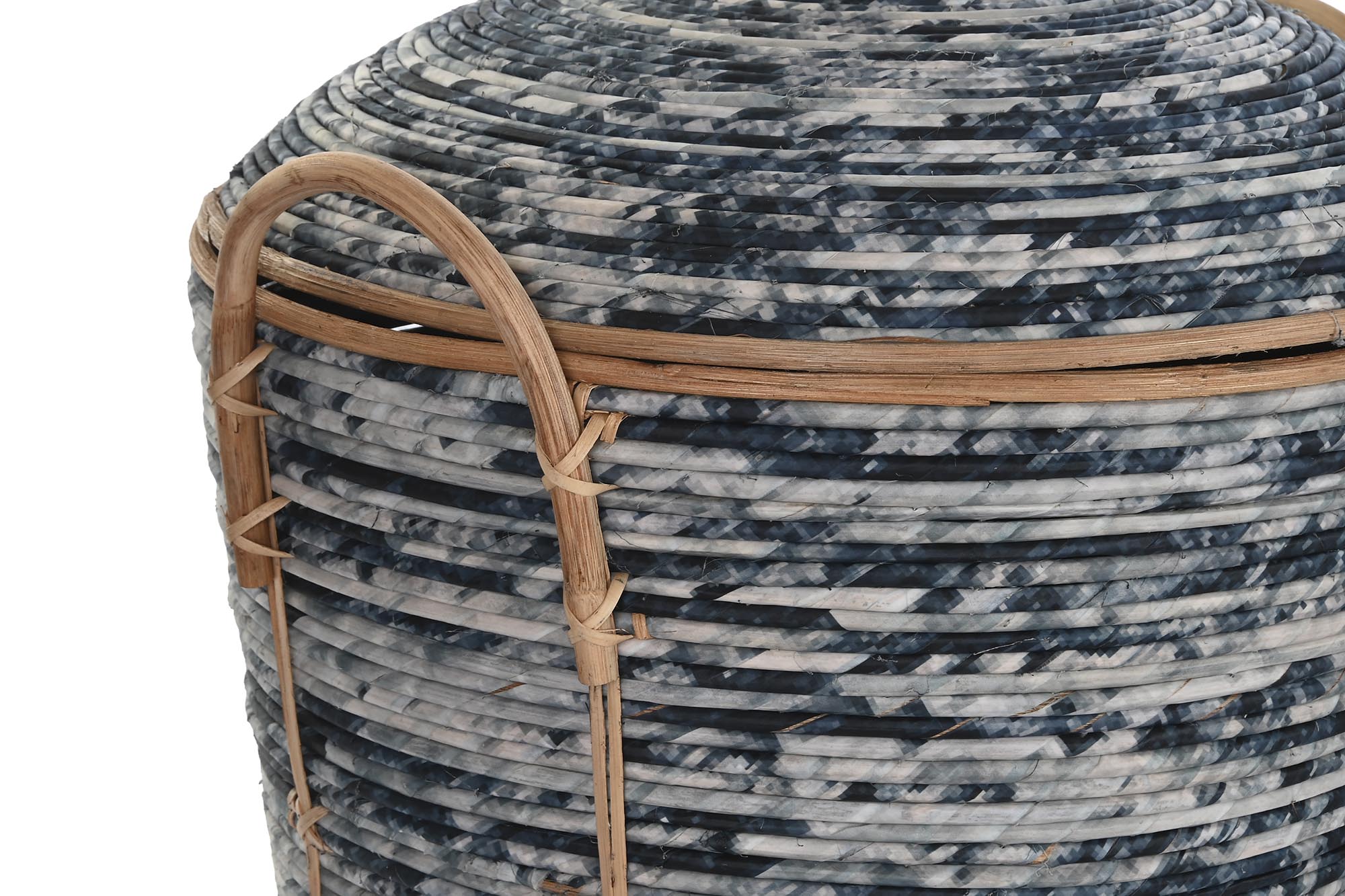 Cesta Set 3 Ratan 56X51X62 Negro