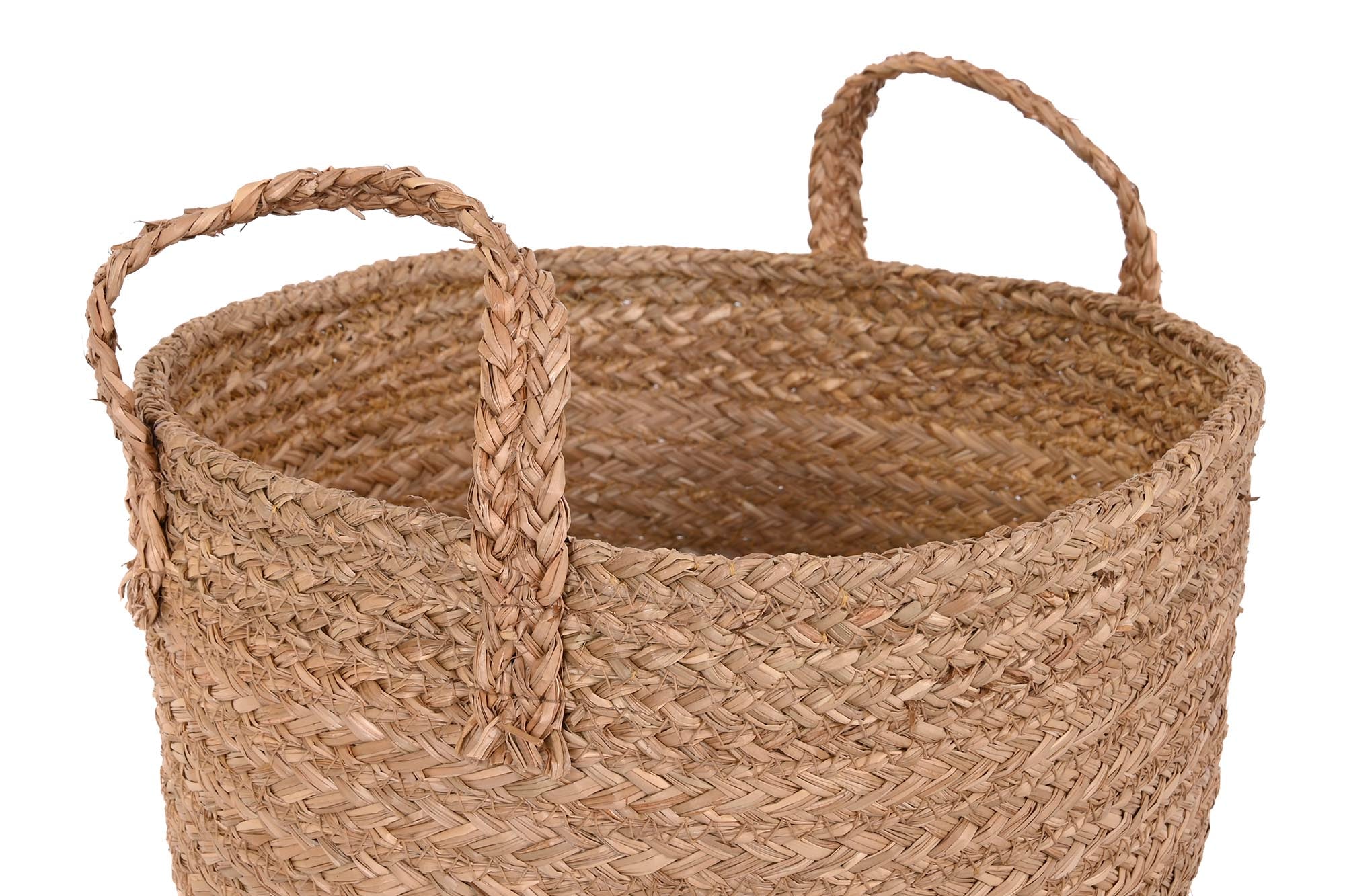 Basket Set 4 Seagrass 40X40X41 Natural