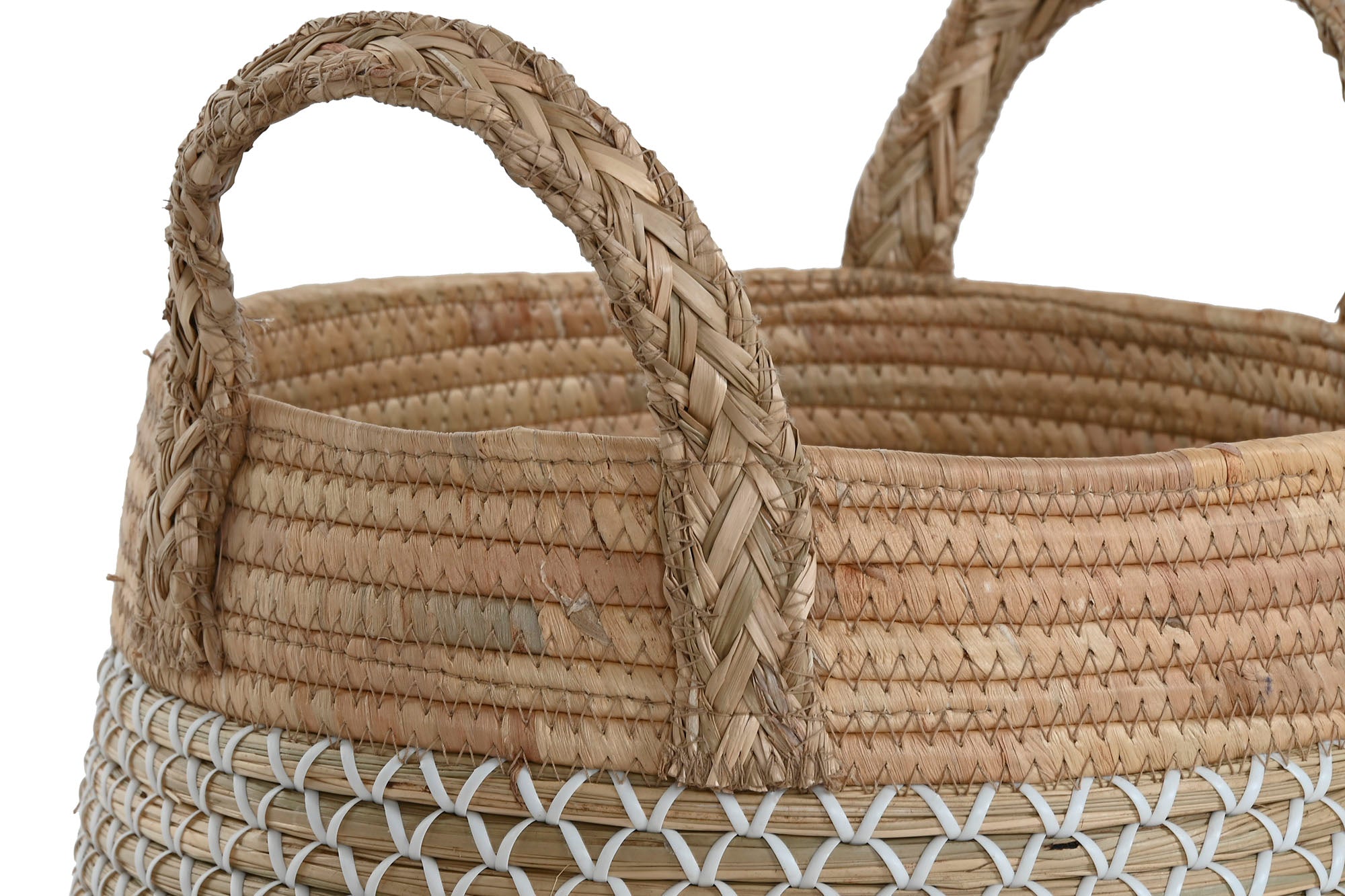 Cesta Set 2 Junco Seagrass 35X35X30 Asa Natural