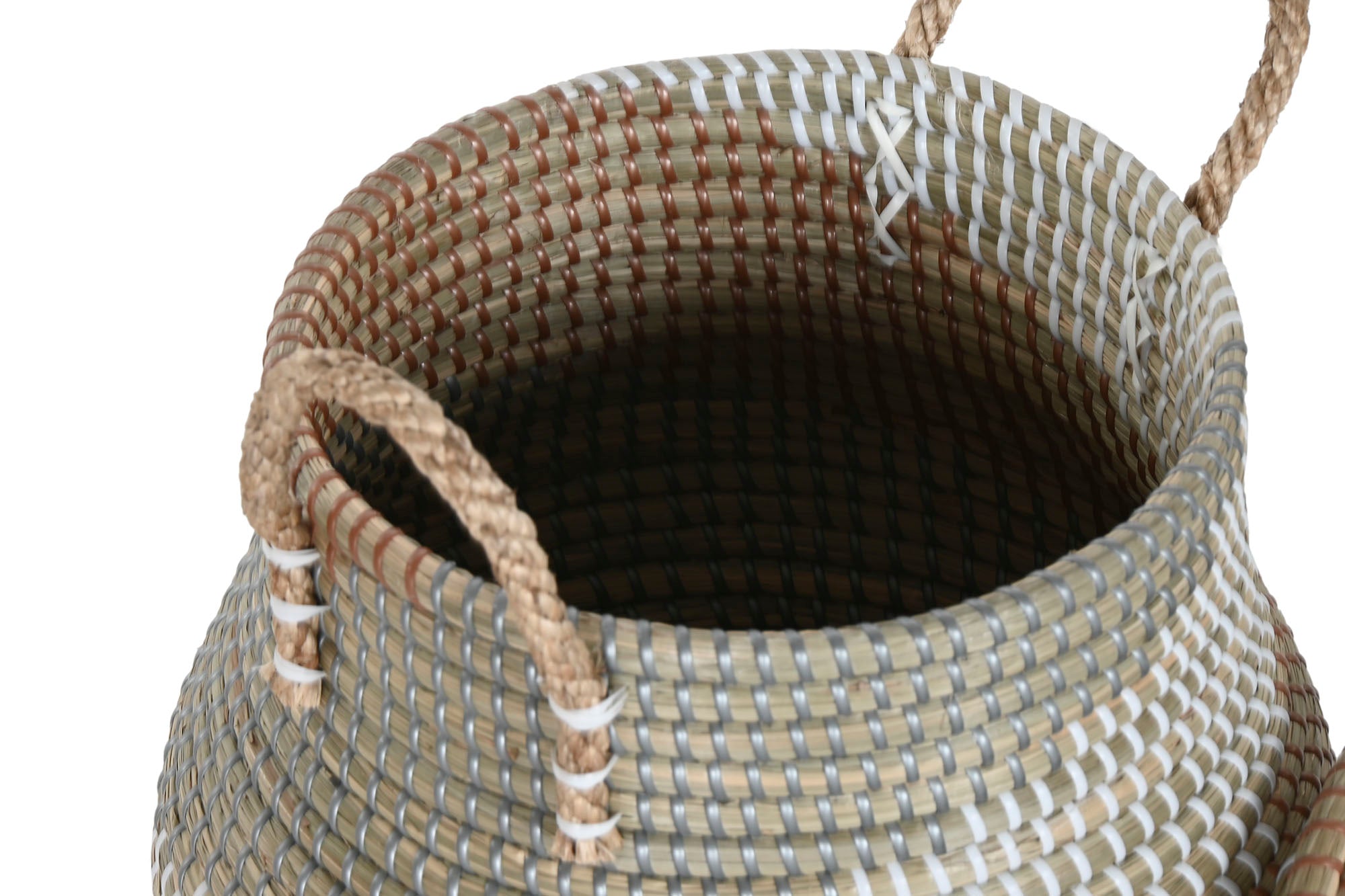Basket Set 2 Seagrass 46X46X55 11 Natural