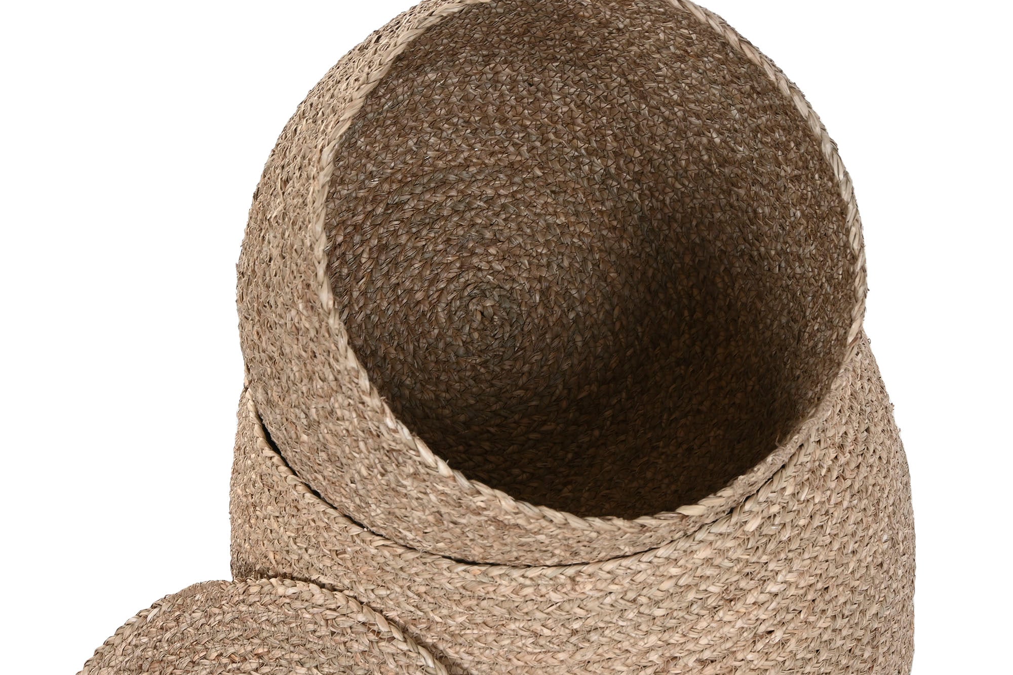 Cesta Set 2 Seagrass 38X38X46 Natural