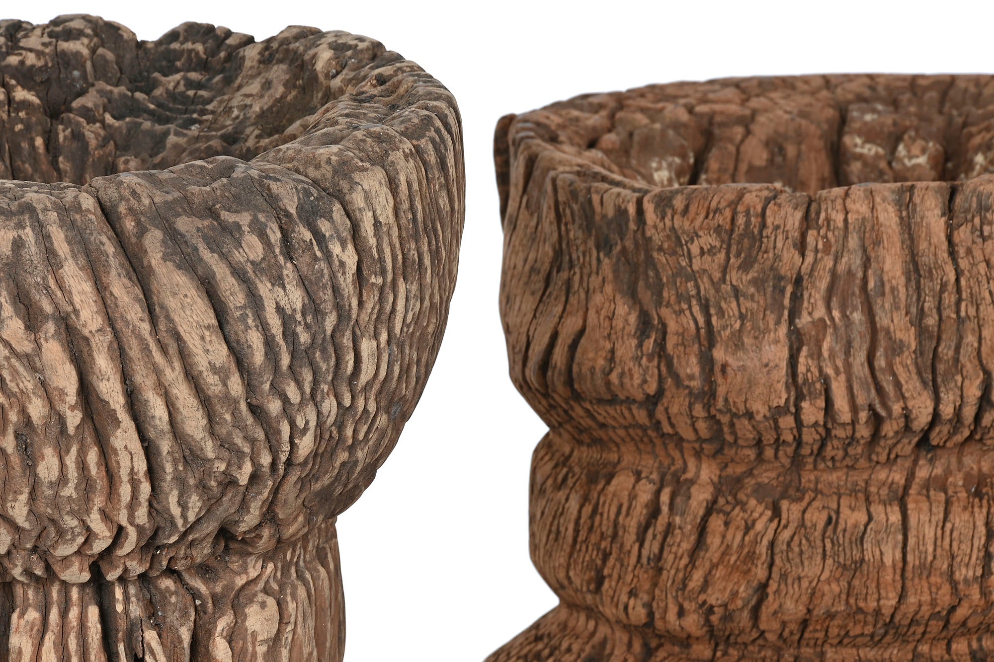 Escultura Madera Hierro 41X41X51 Pieza Unica