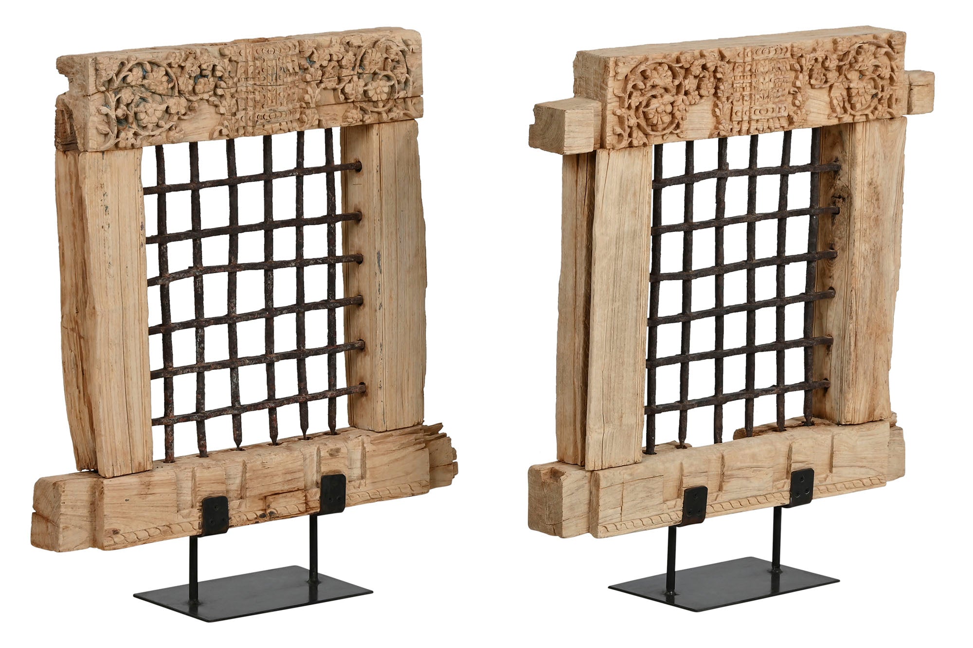 Decoracion Teca 65X18X75 Vertical Pieza Unica