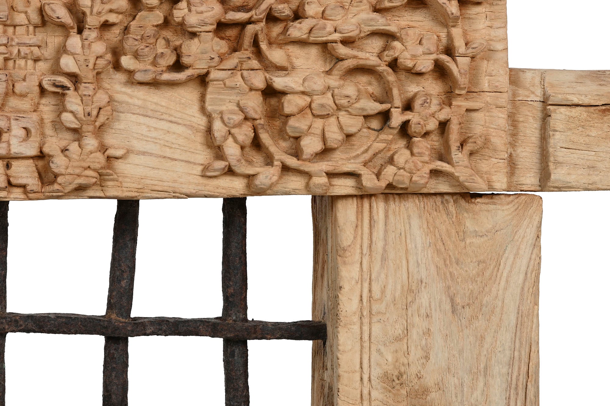 Decoracion Teca 65X18X75 Vertical Pieza Unica