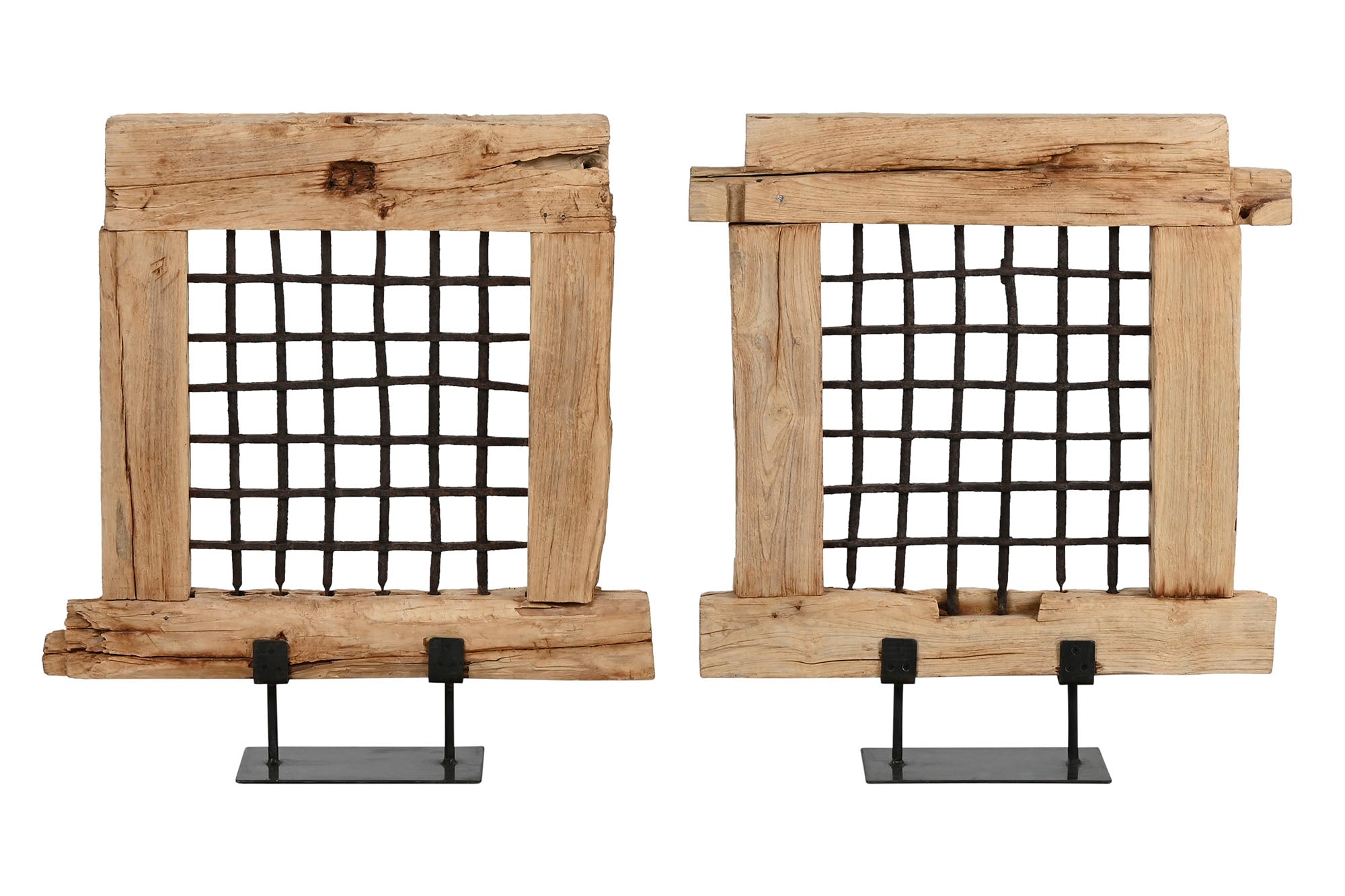 Decoracion Teca 65X18X75 Vertical Pieza Unica