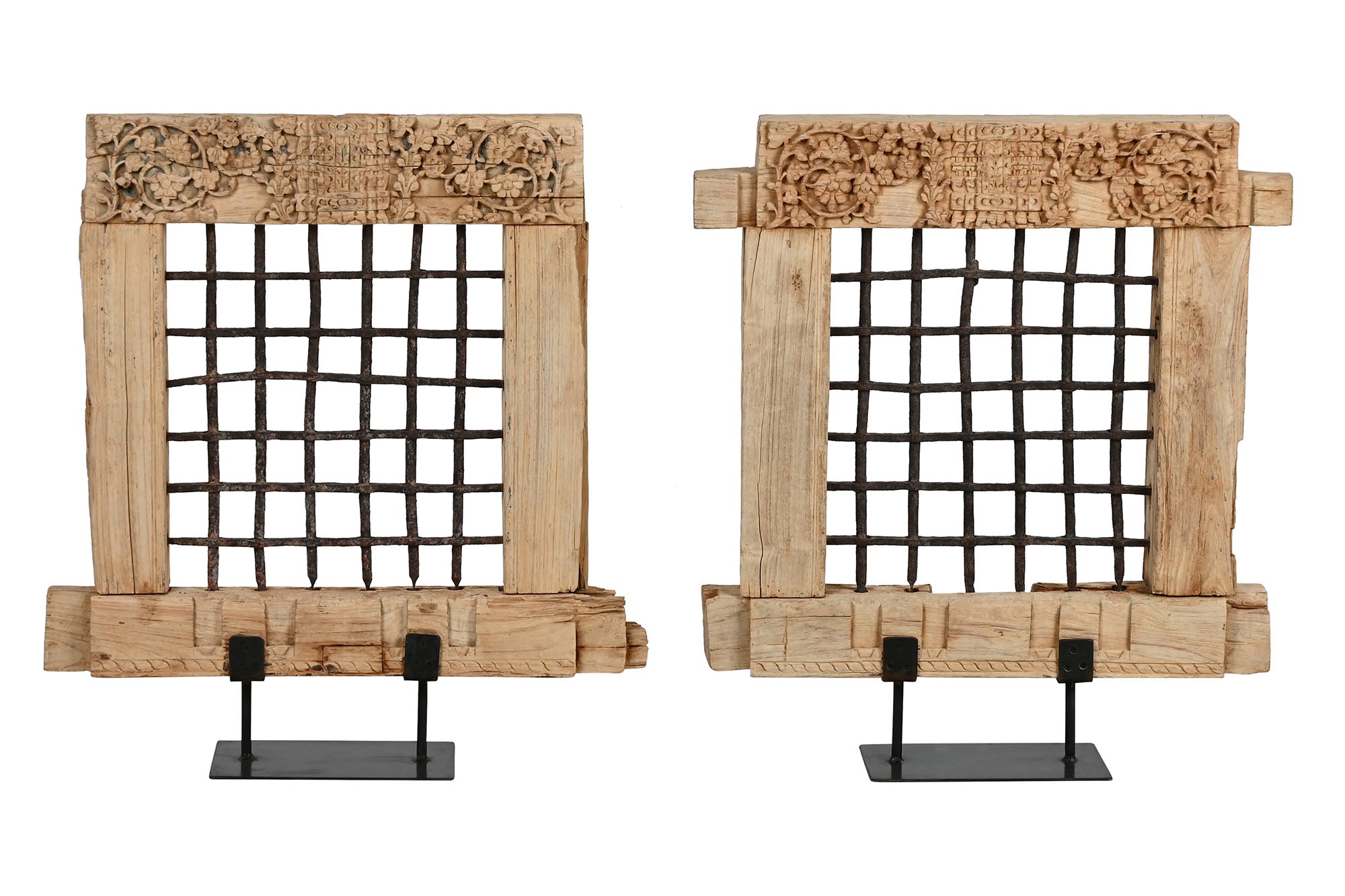 Decoracion Teca 65X18X75 Vertical Pieza Unica