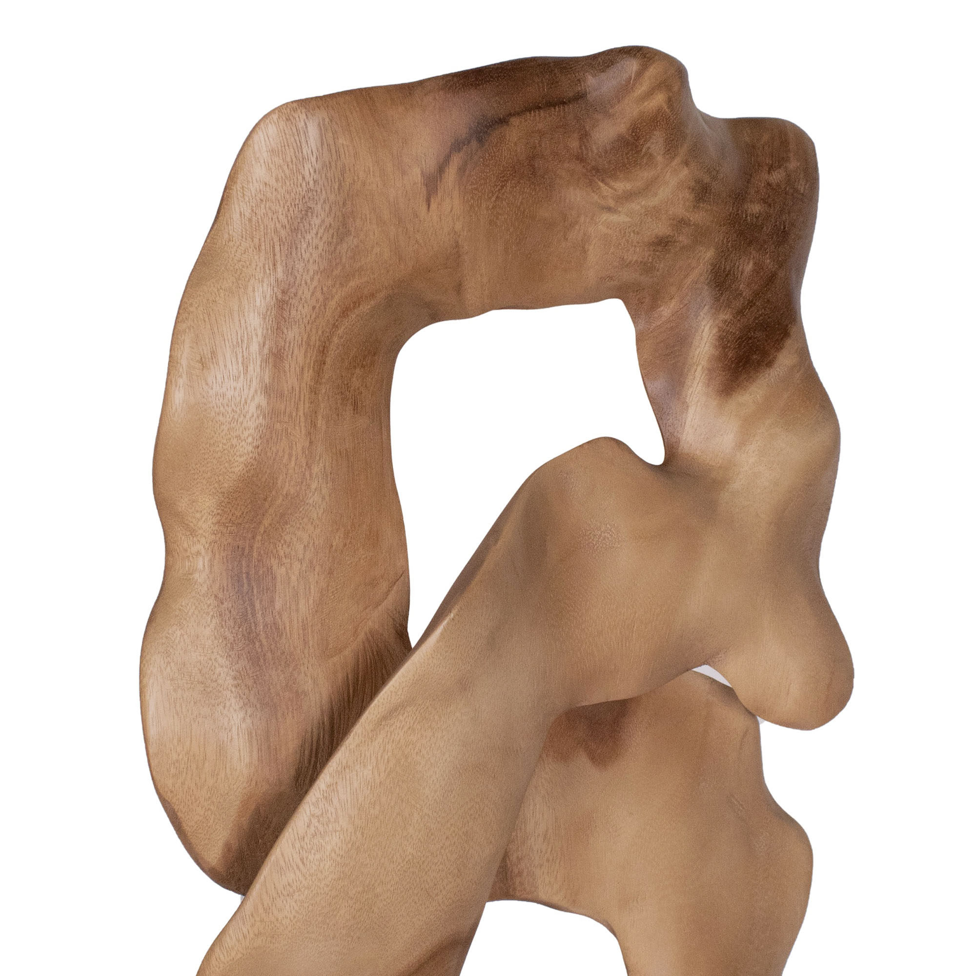 Escultura Suar Hierro 44X26X93 Tallado Natural