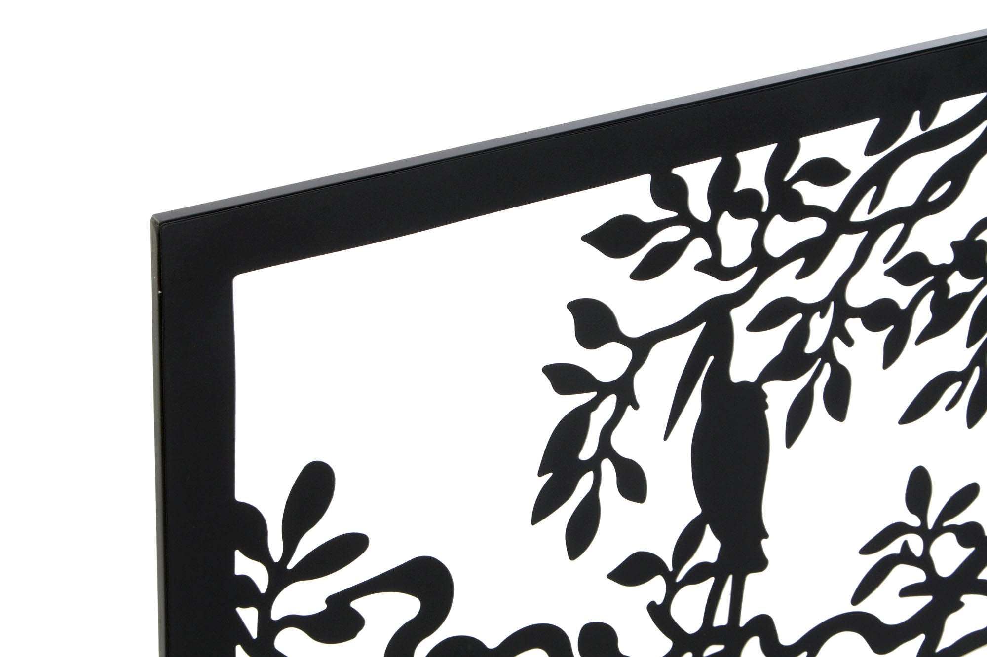 Decoracion Pared Metal 96X1X50 Aves 2 Surt.