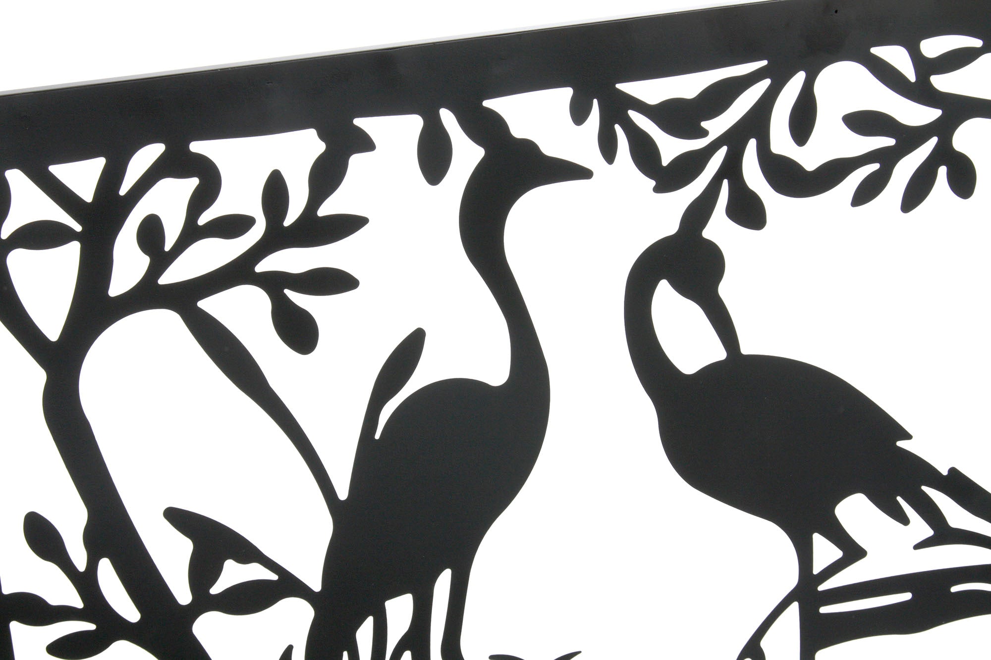 Decoracion Pared Metal 96X1X50 Aves 2 Surt.