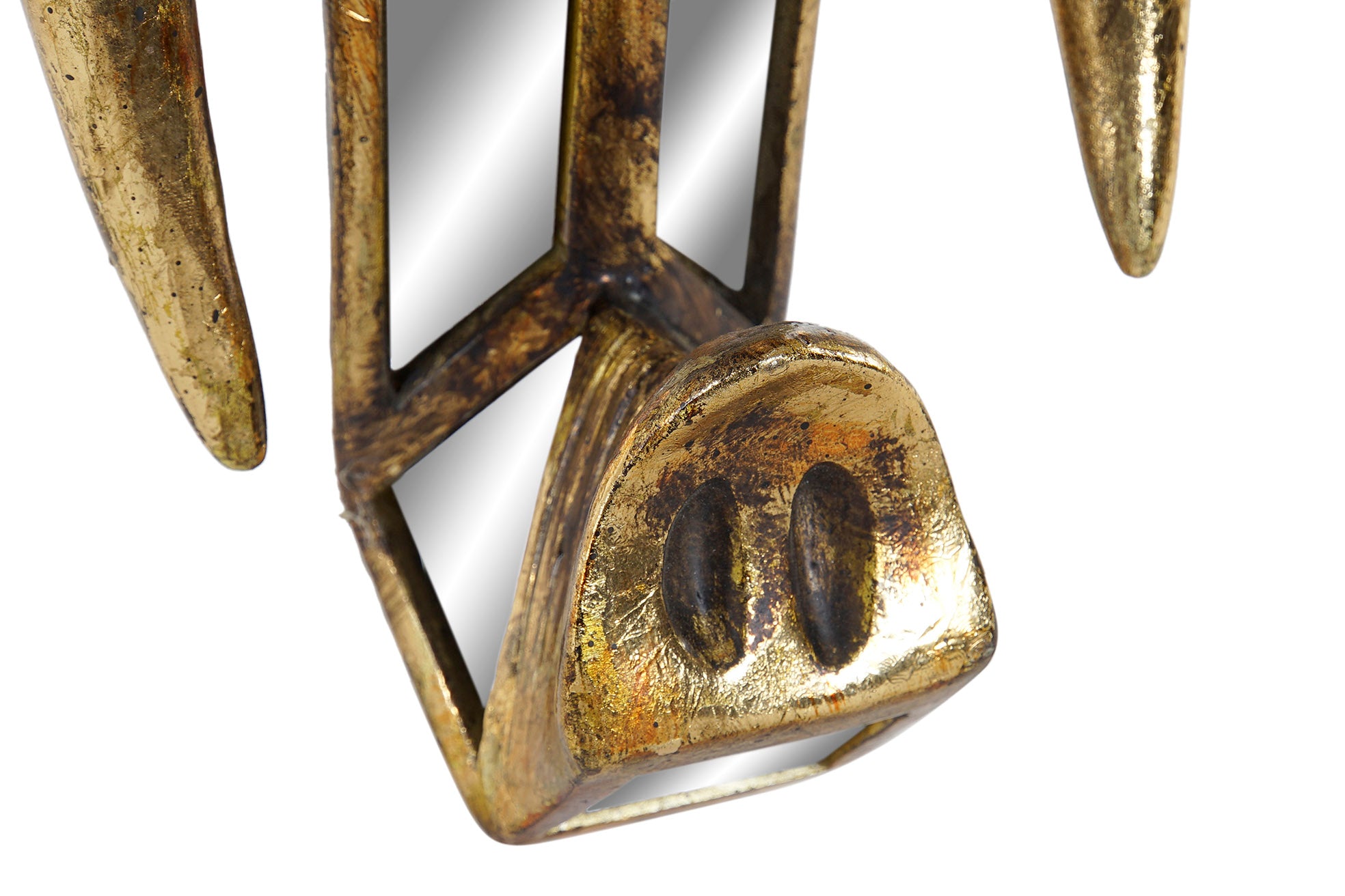 Wall Decoration Resin Mirror 41X11X38 Elephant