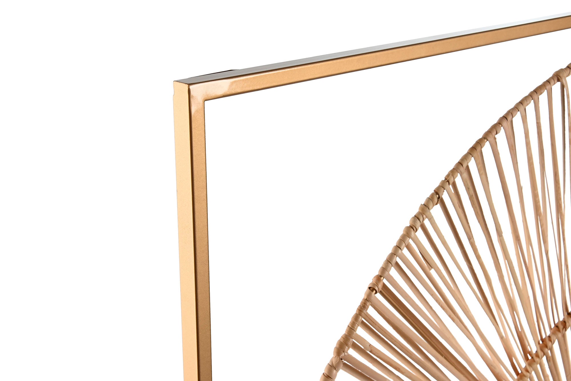 Wall Decoration Set 2 Rattan 50X2X100 Circle