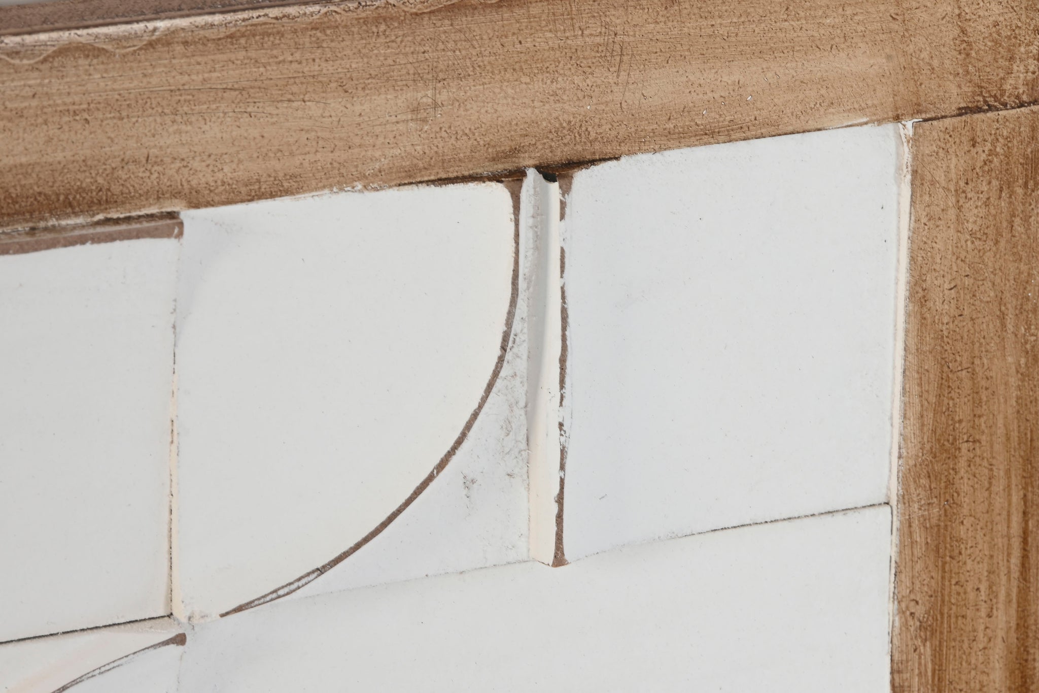 Decoracion Pared Mango Mdf 90X3X90 Moderno 3D