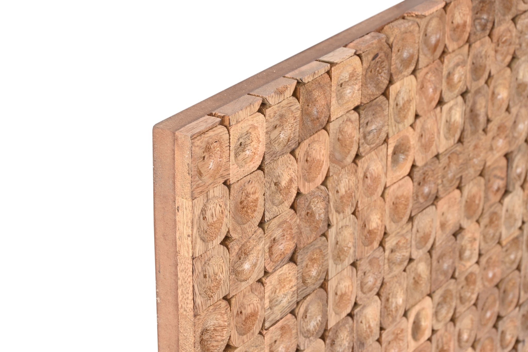 Decoracion Pared Mango 90X3X90 Troncos 3D Natural