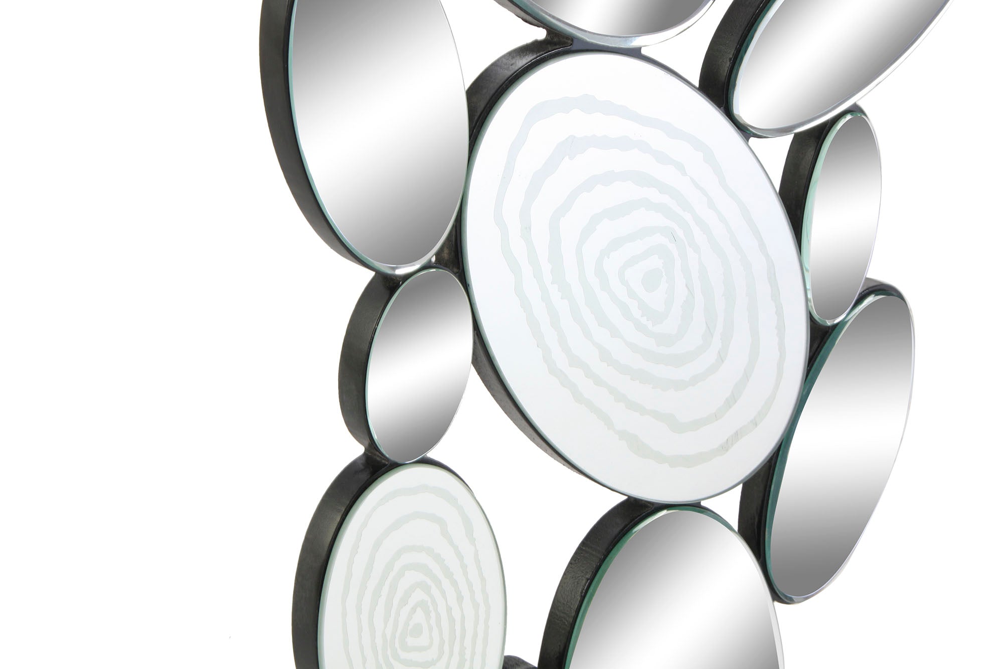 Espelho de madeira de vidro 60X2X120 Multi