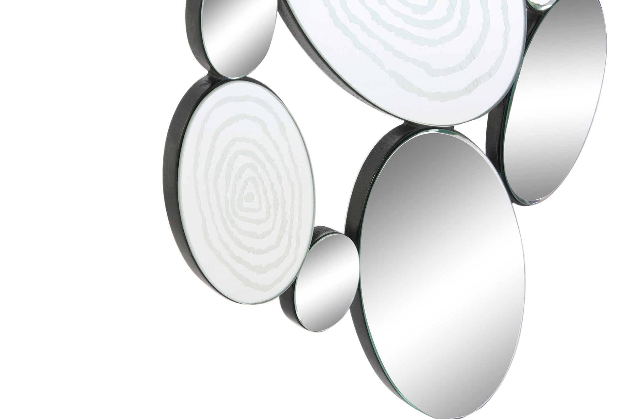 Espelho de madeira de vidro 60X2X120 Multi