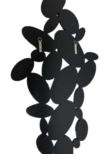 Espelho de madeira de vidro 60X2X120 Multi