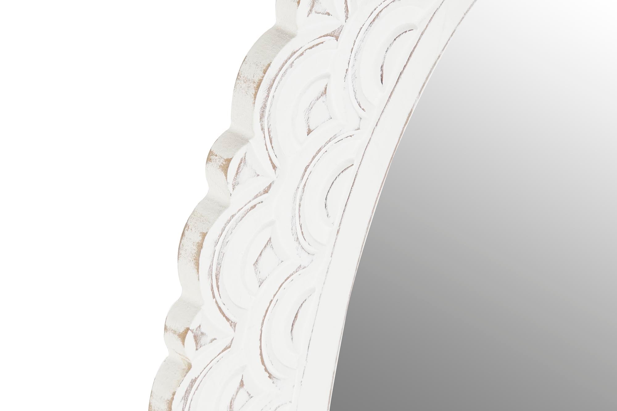 Espejo Mdf Cristal 58X2,5X86 Decape Blanco