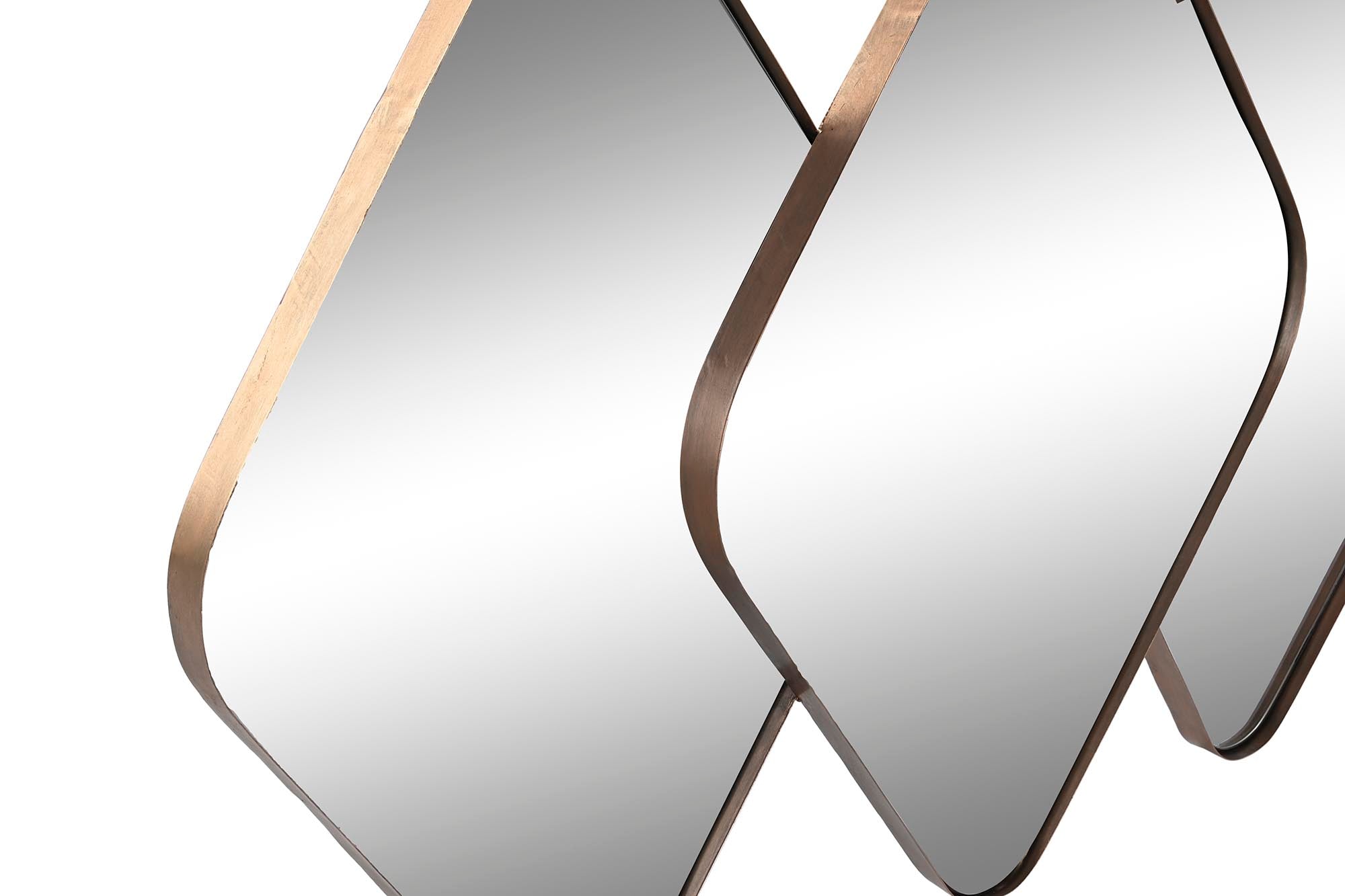 Espejo Metal 110X6X70 Negro