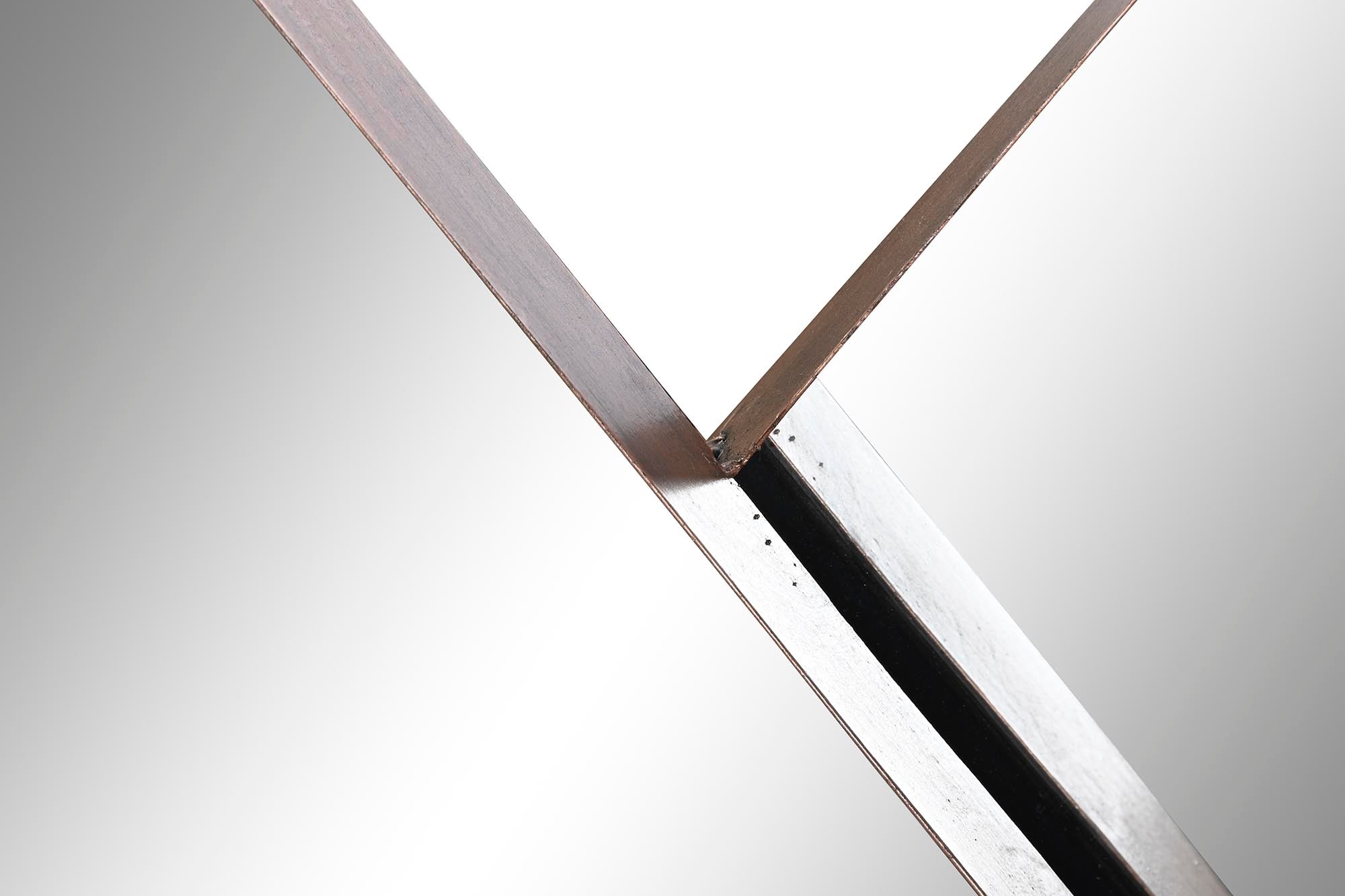 Espejo Metal 110X6X70 Negro