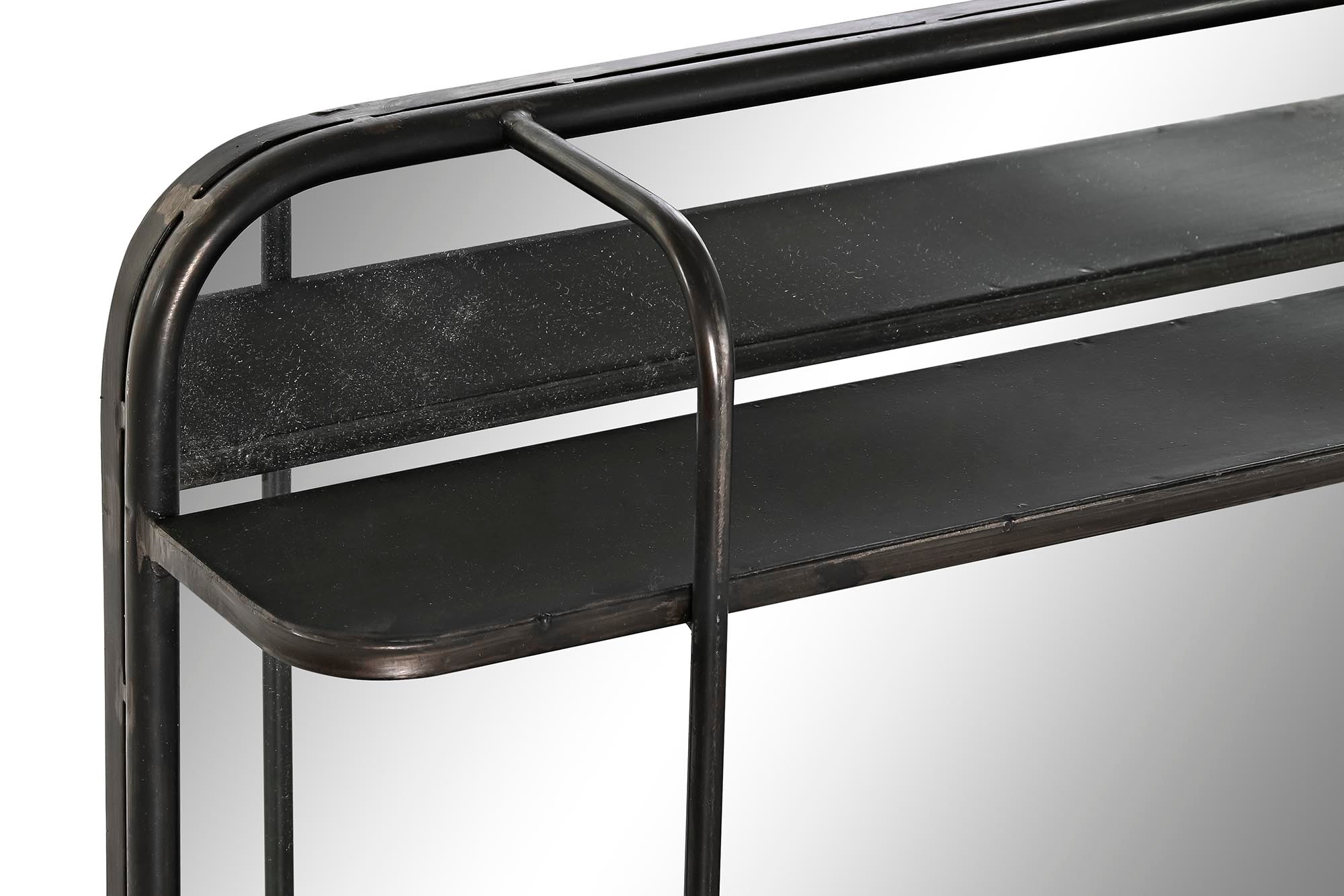 Espejo Metal 80X12X50 Negro