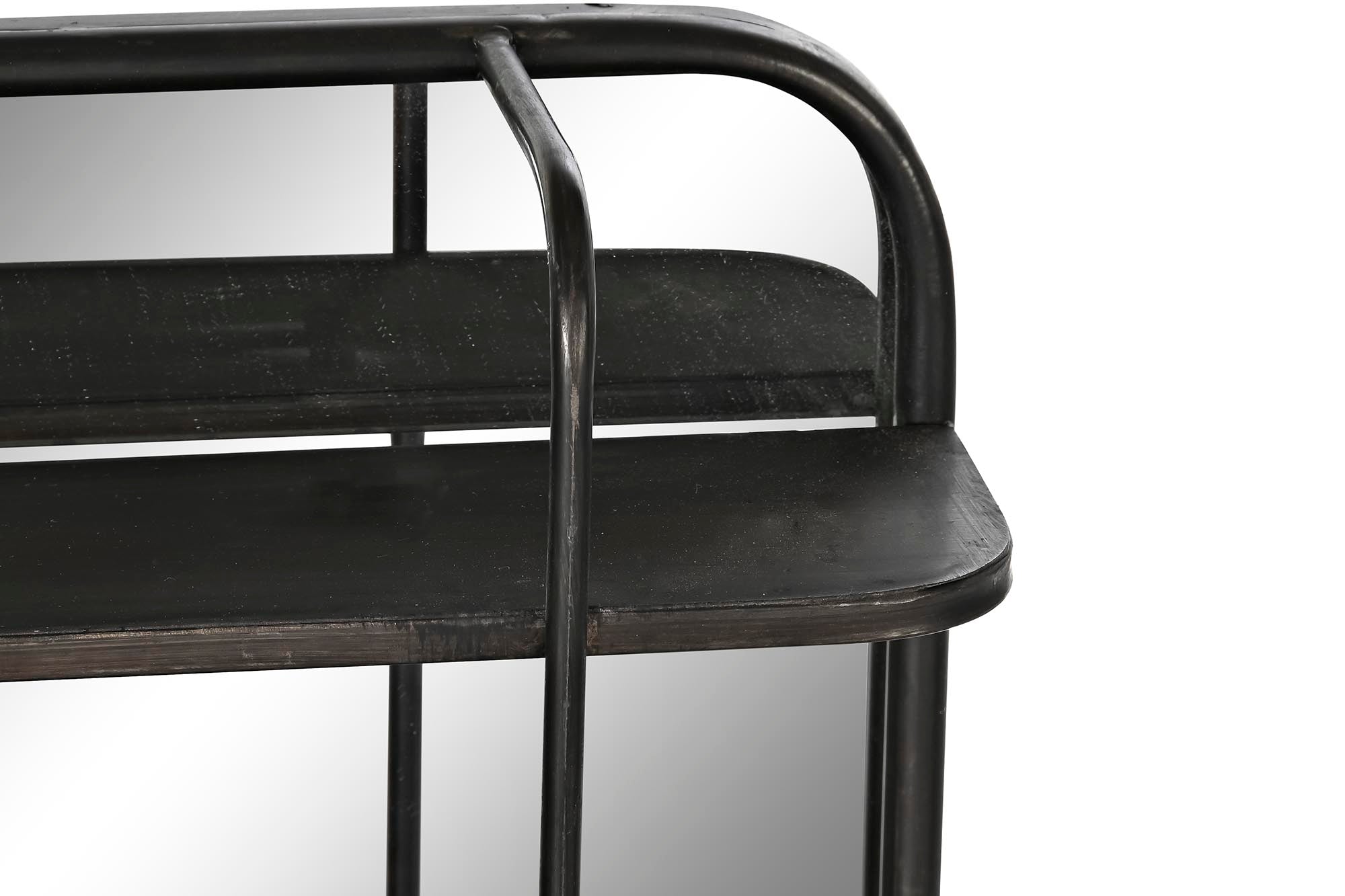 Espejo Metal 80X12X50 Negro