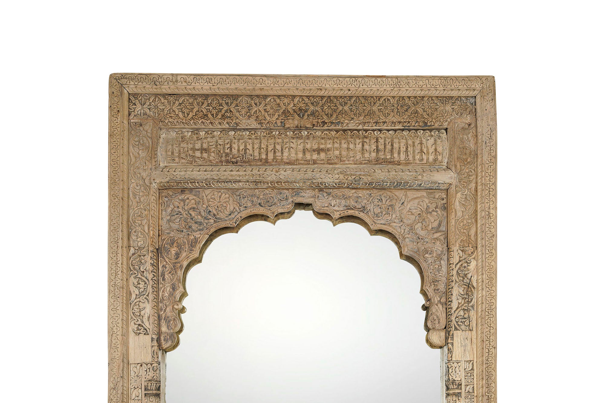 Teak Mirror 160X18X288 Single Piece Natural