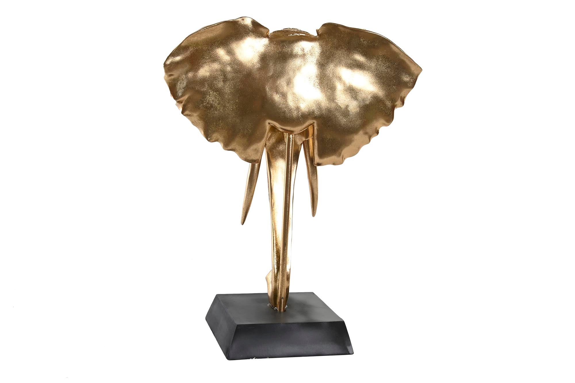 Figura Resina 43X22X55,5 Elefante Dorado