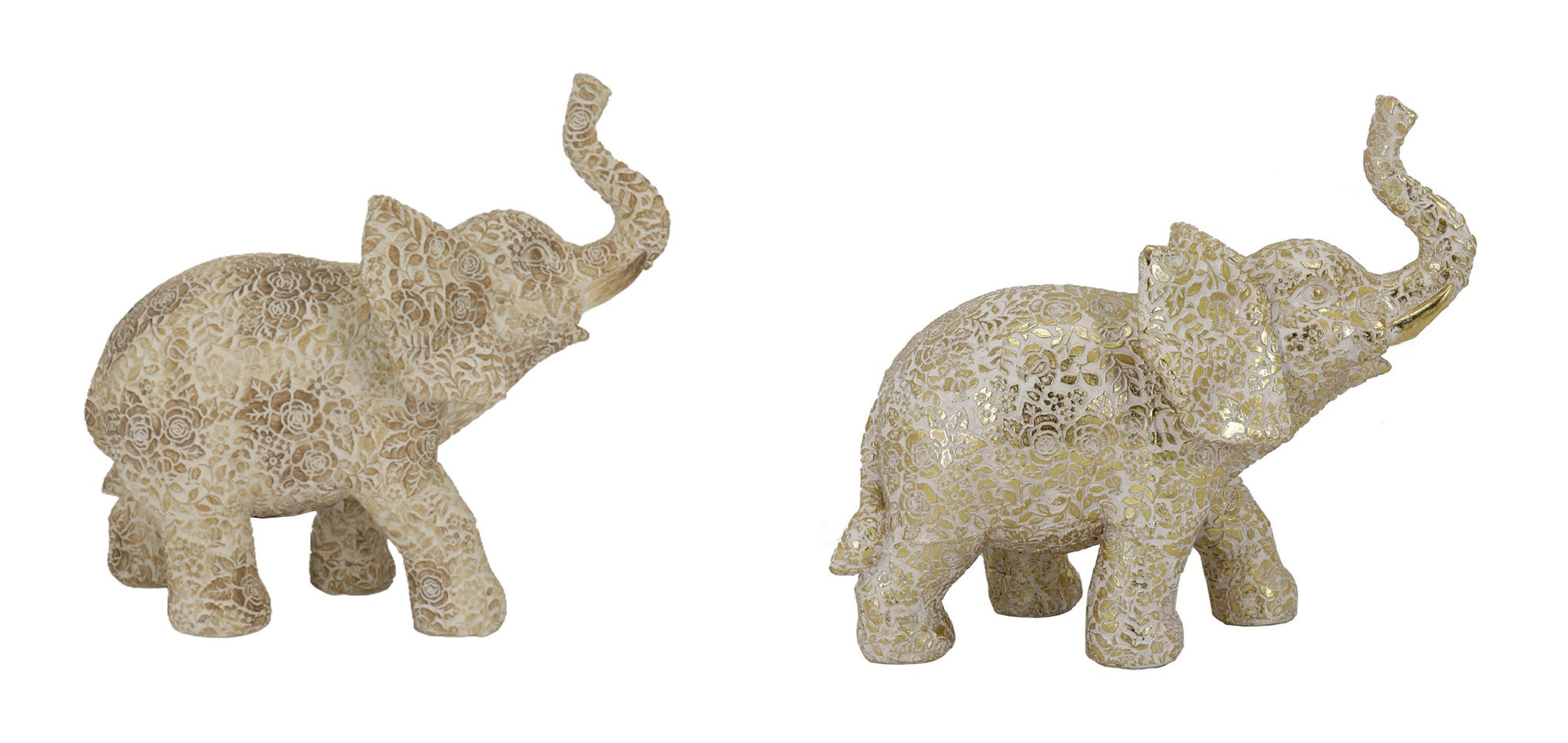 Figura Resina 22,7X11X20,8 Elefante 2 Surt.