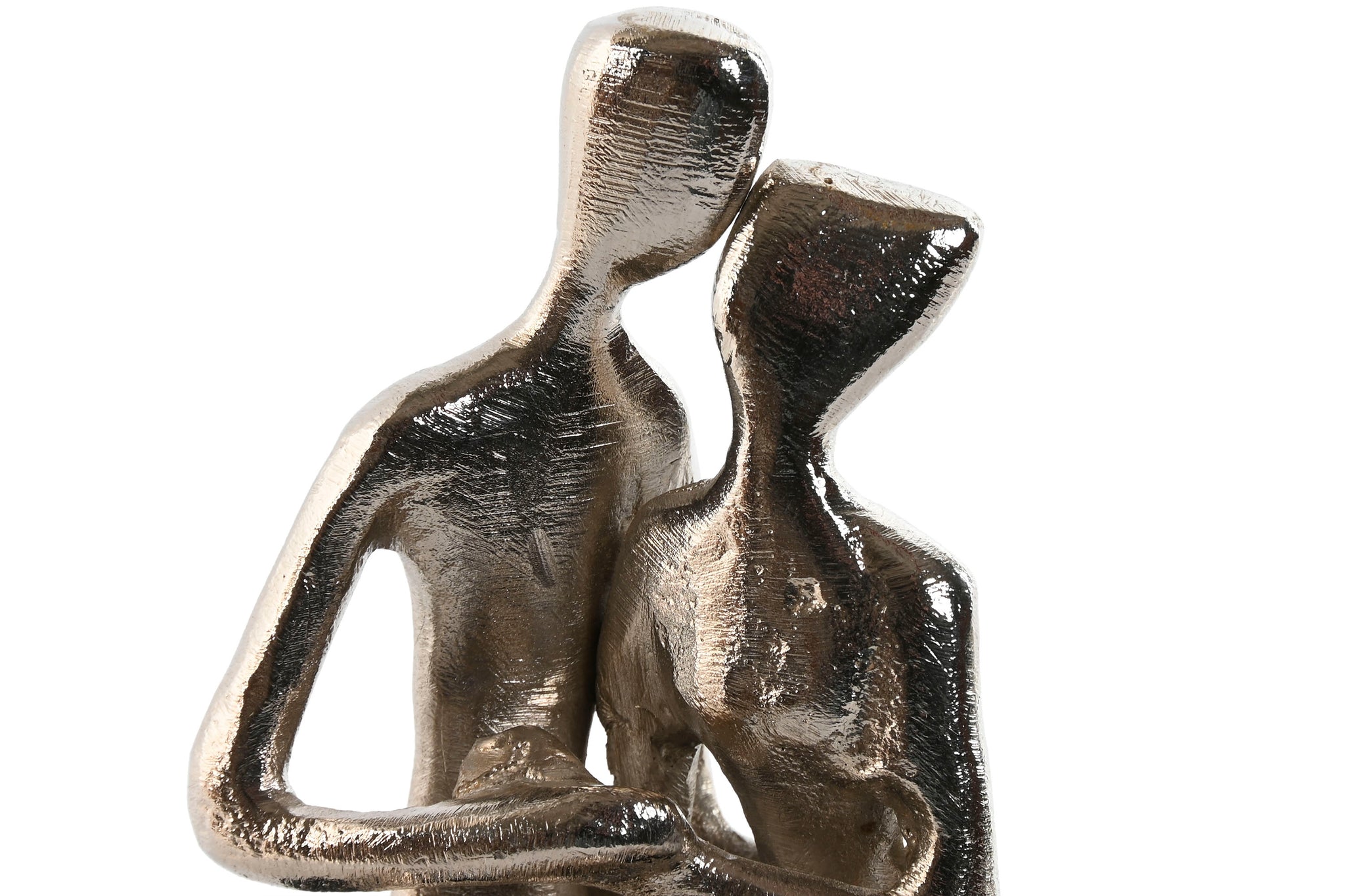 Figura Mango Aluminio 9X13X20 Pareja Negro