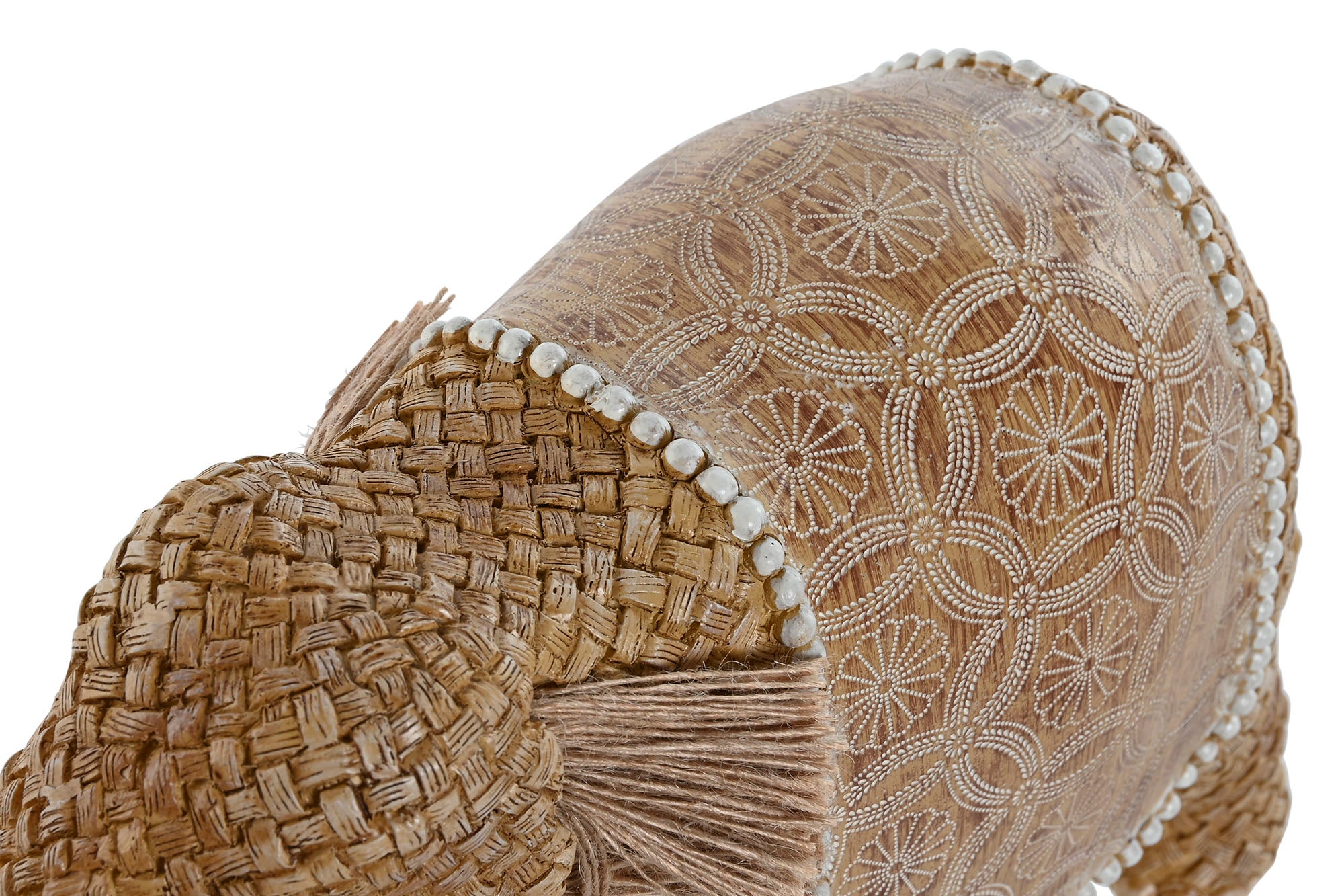 Figura Resina 32X12X21 Elefante Natural